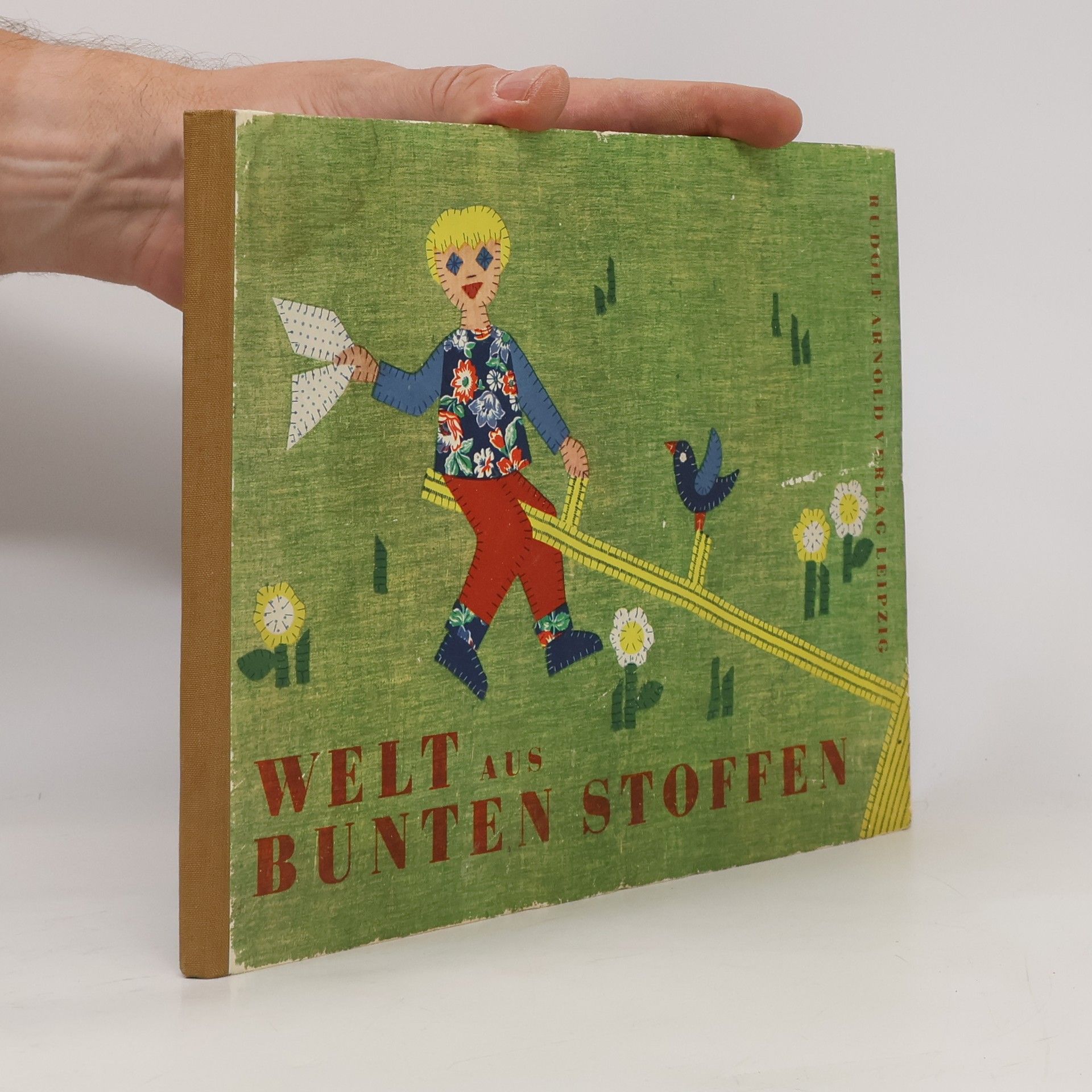 Welt aus bunten Stoffen