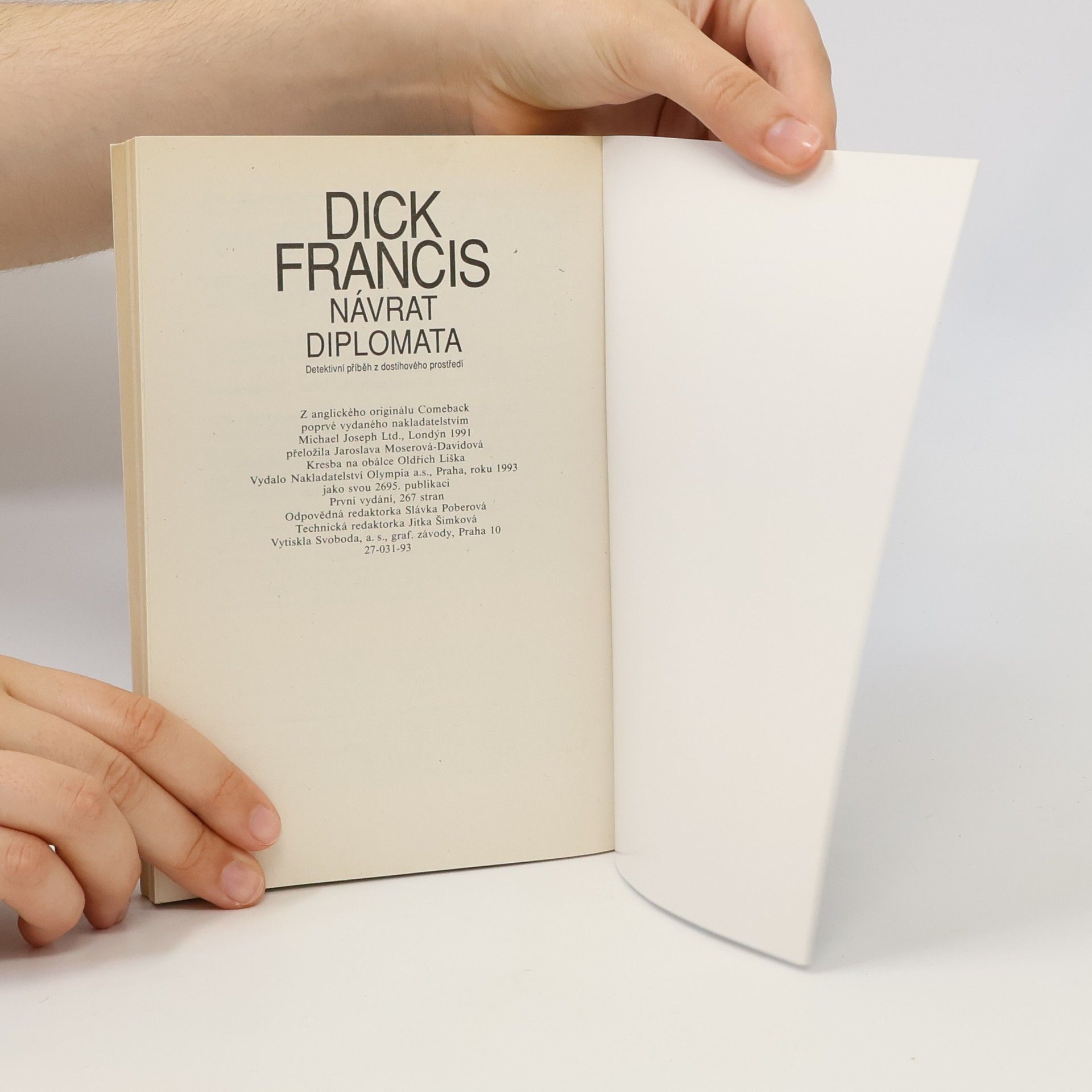 Dick Francis Návrat diplomata