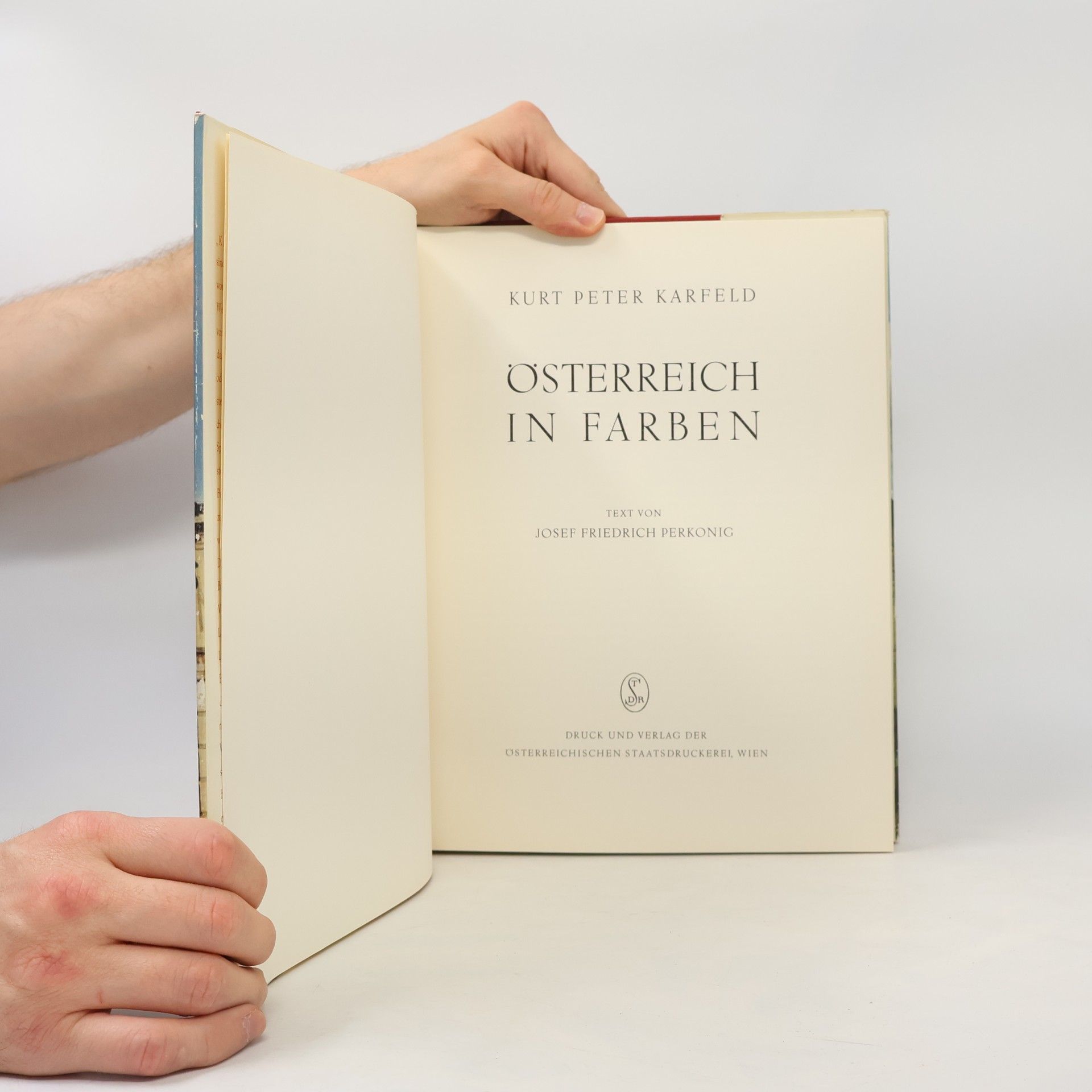 Kurt Peter Karfeld Österreich in farben
