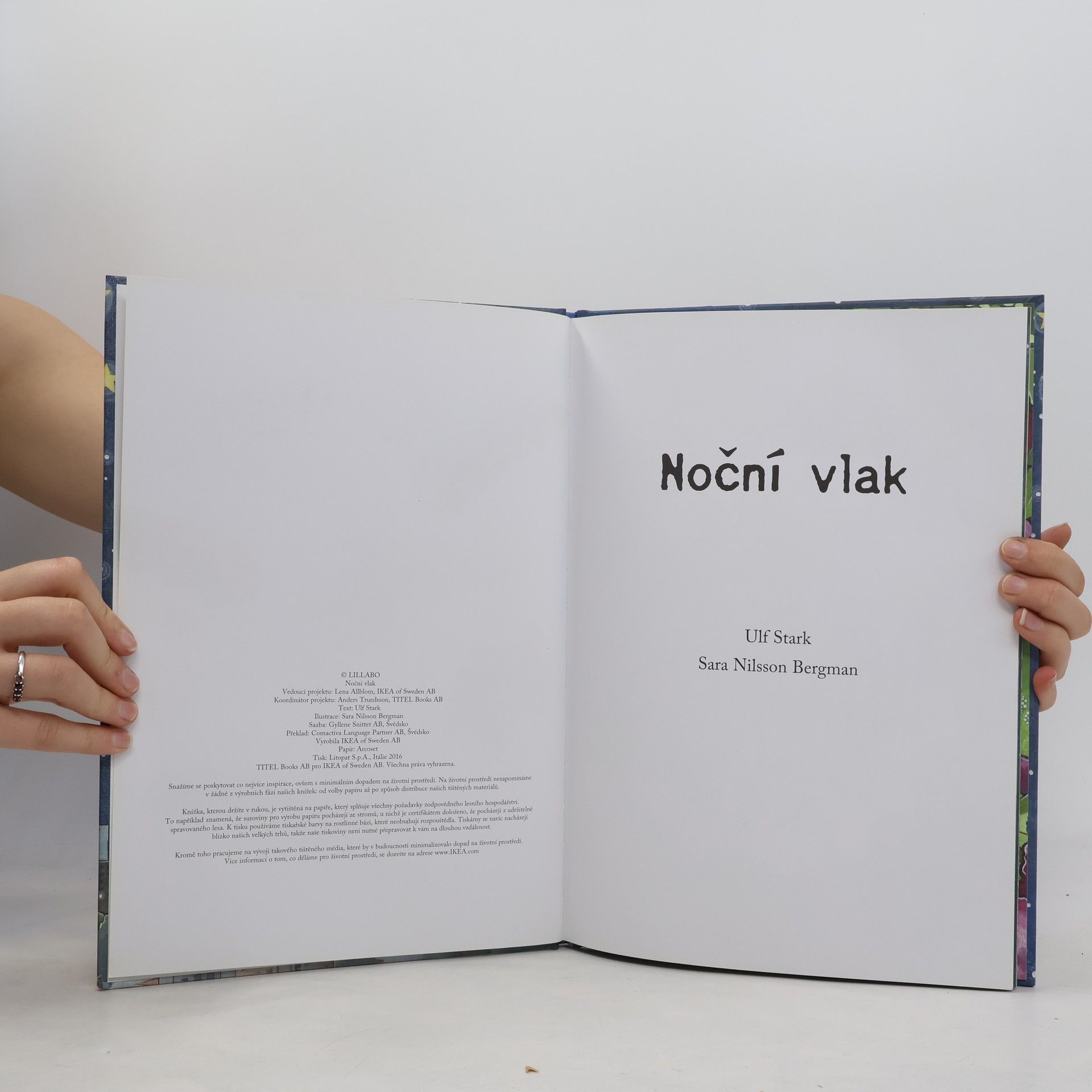 Ulf Stark Noční vlak