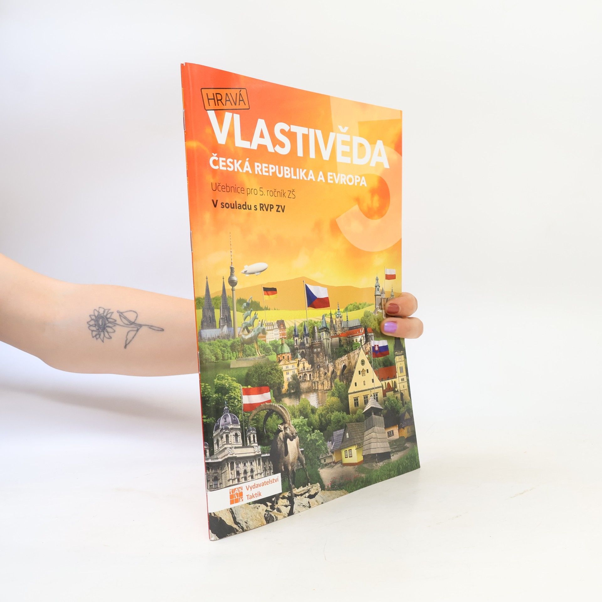 Collectif d'auteurs Hravá vlastivěda 5 Učebnice Česká republika a Evropa