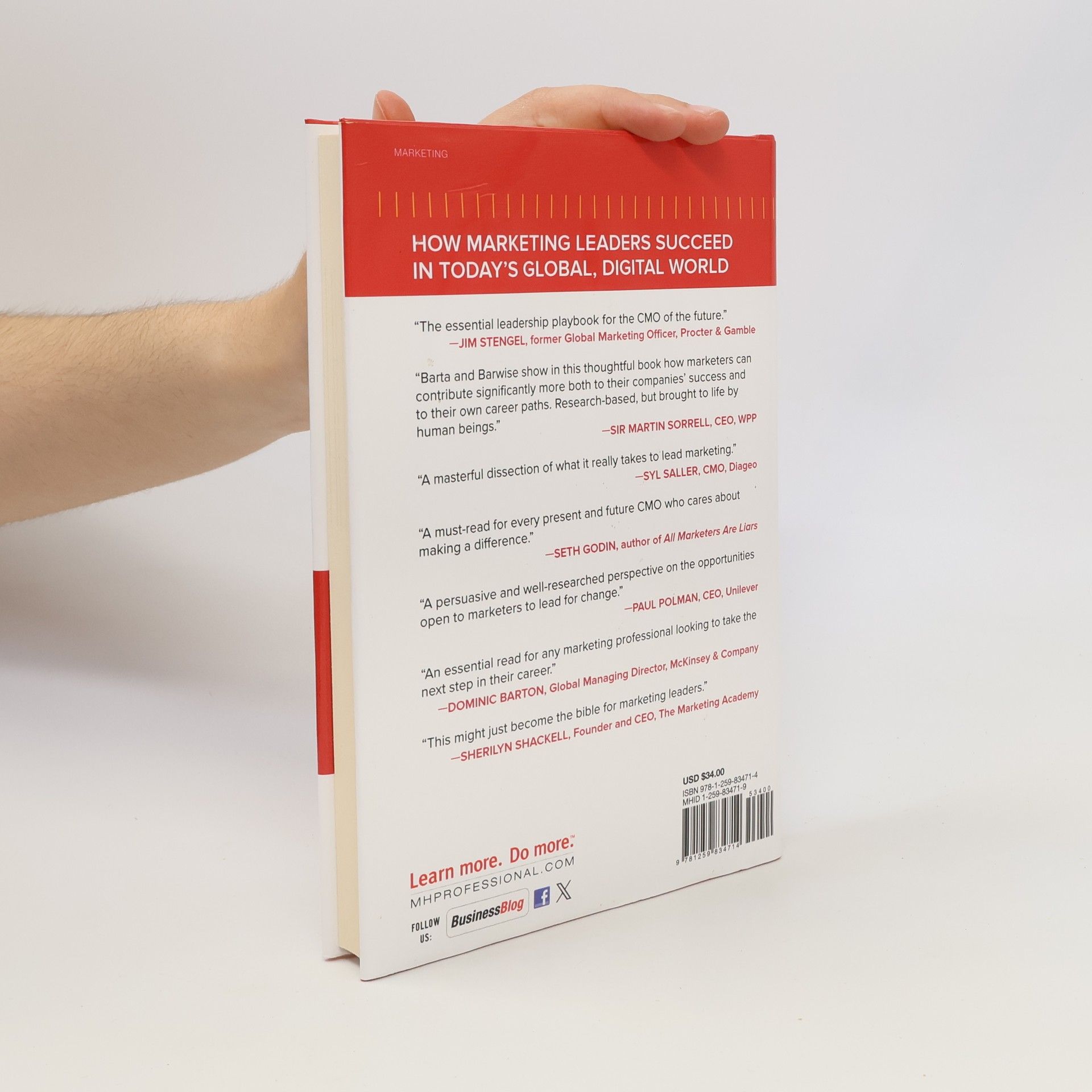 Patrick Barwise The 12 powers of a marketing leader : how to succeed by building customer and company value