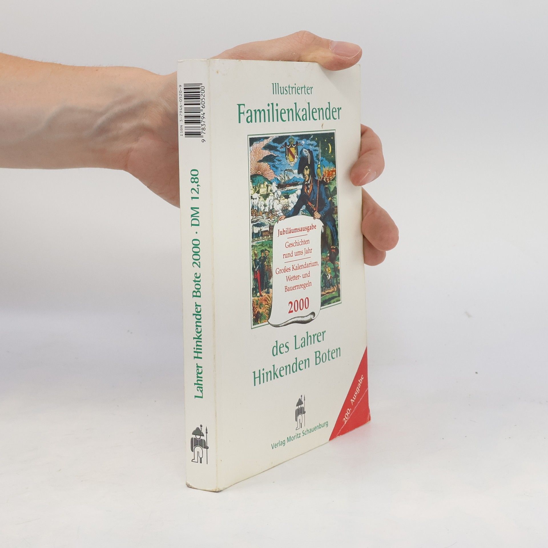 Autorenkollektiv Illustrierter Familienkalender des Lahrer Hinkenden Boten 2000
