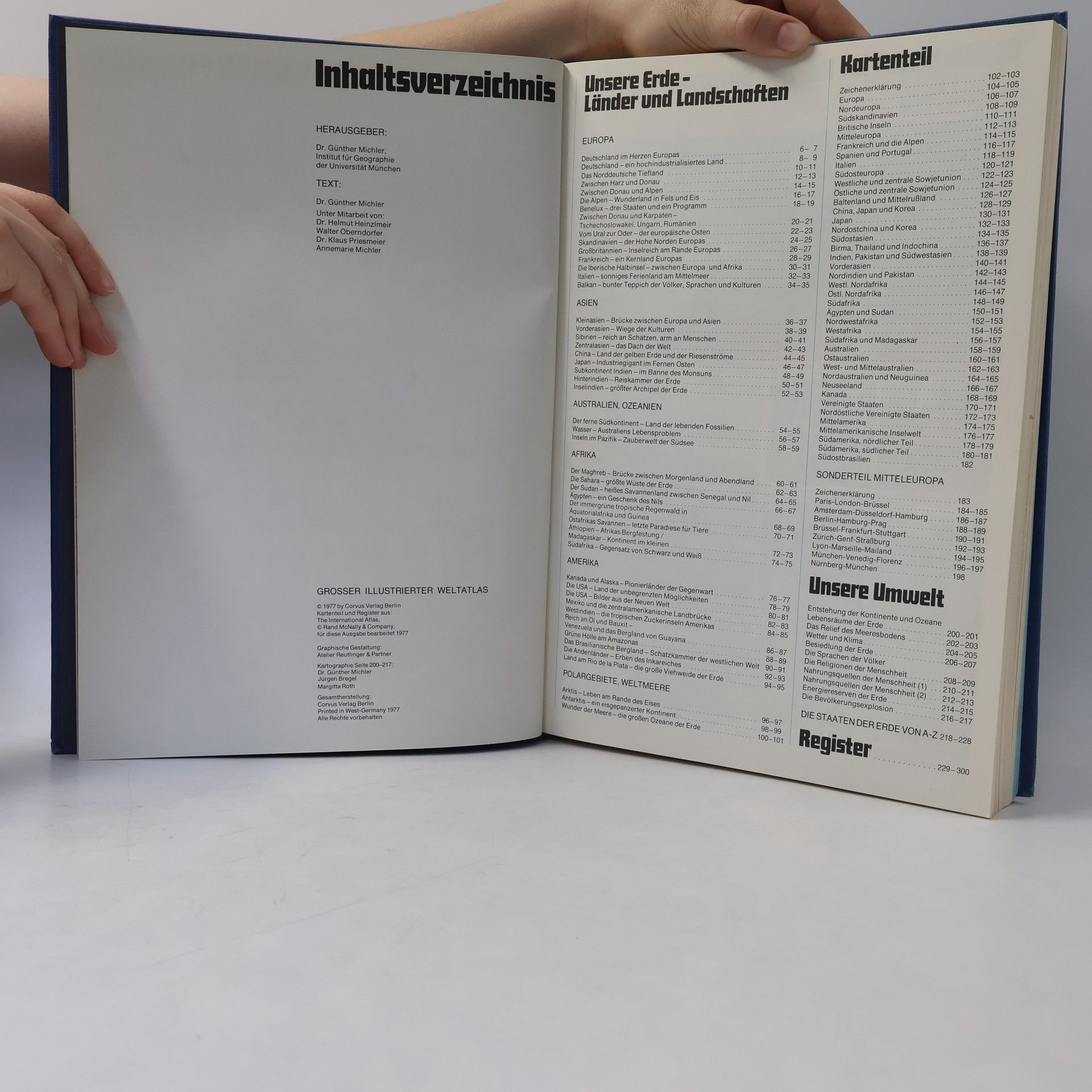 Autorenkollektiv Grosser Illustrierter Welatatlas
