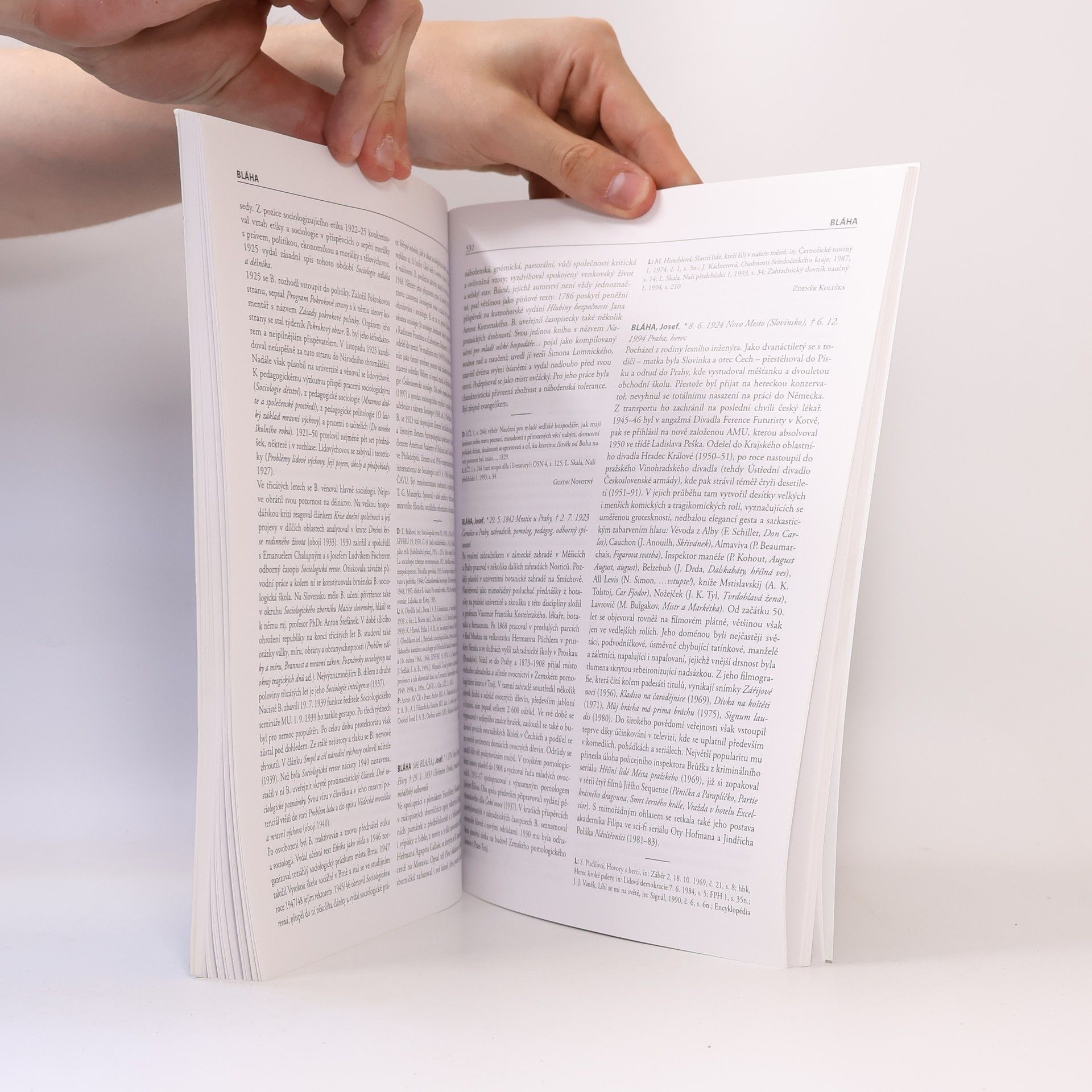 * antologie Biografický slovník českých zemí, 5. sešit (Bi–Bog)
