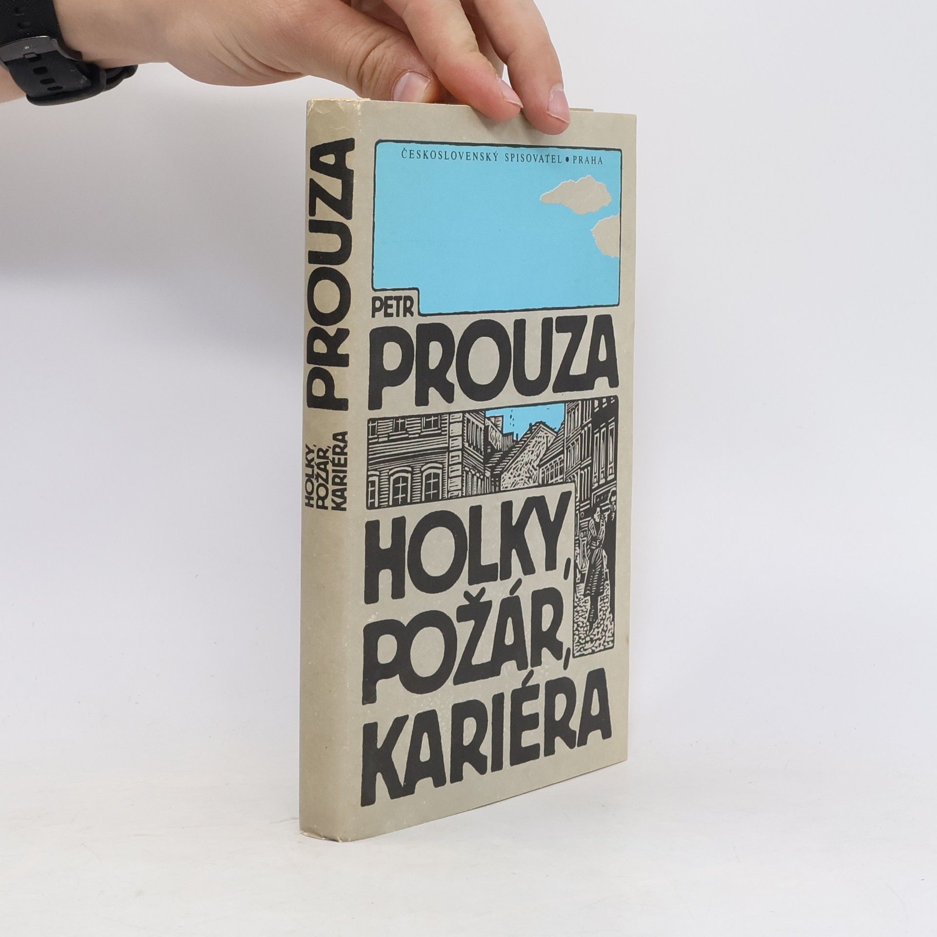 Petr Prouza Holky, požár, kariéra