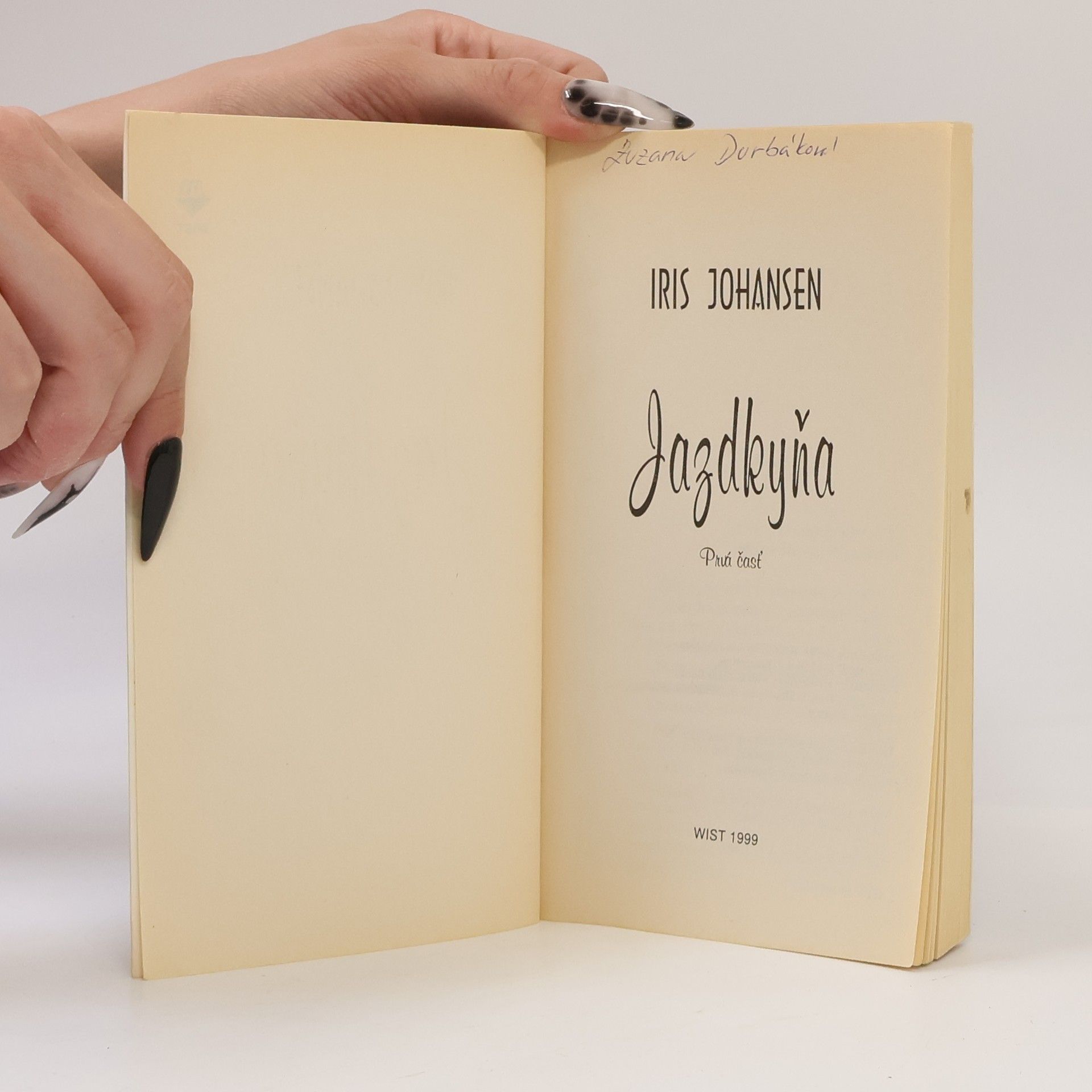 Iris Johansen Jazdkyňa 1