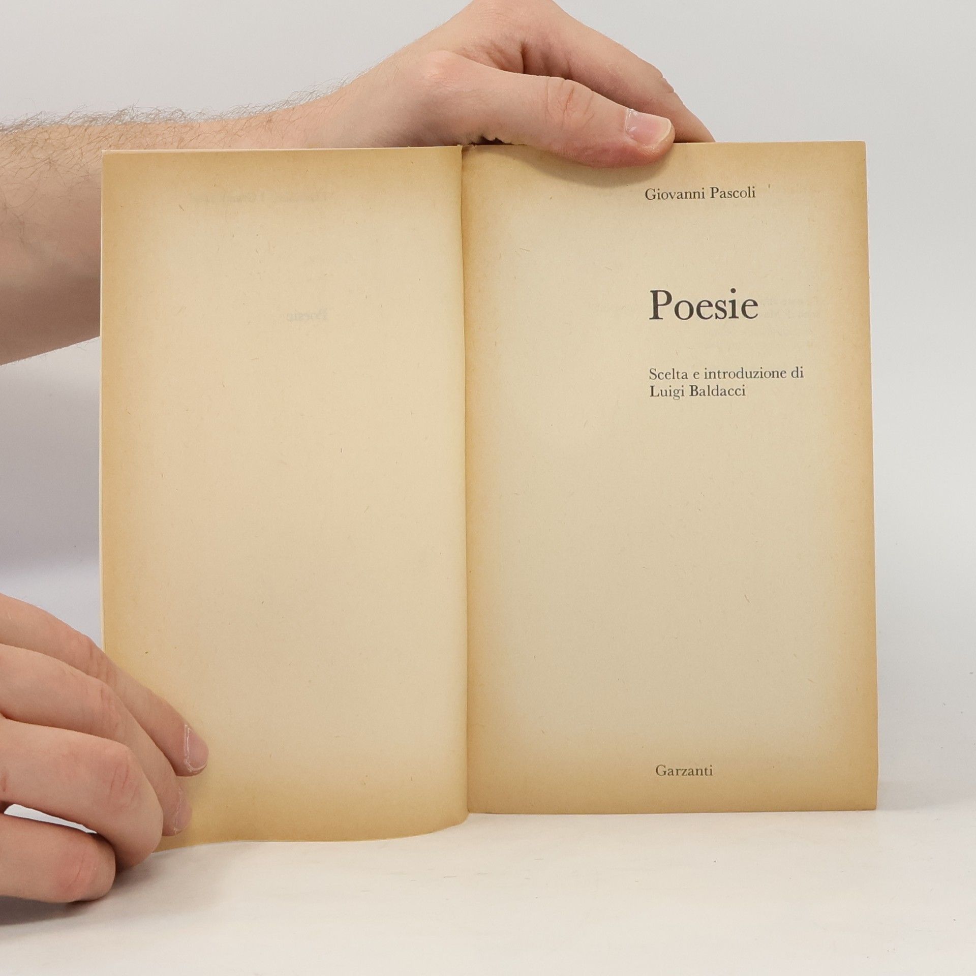 Pascoli Poesie