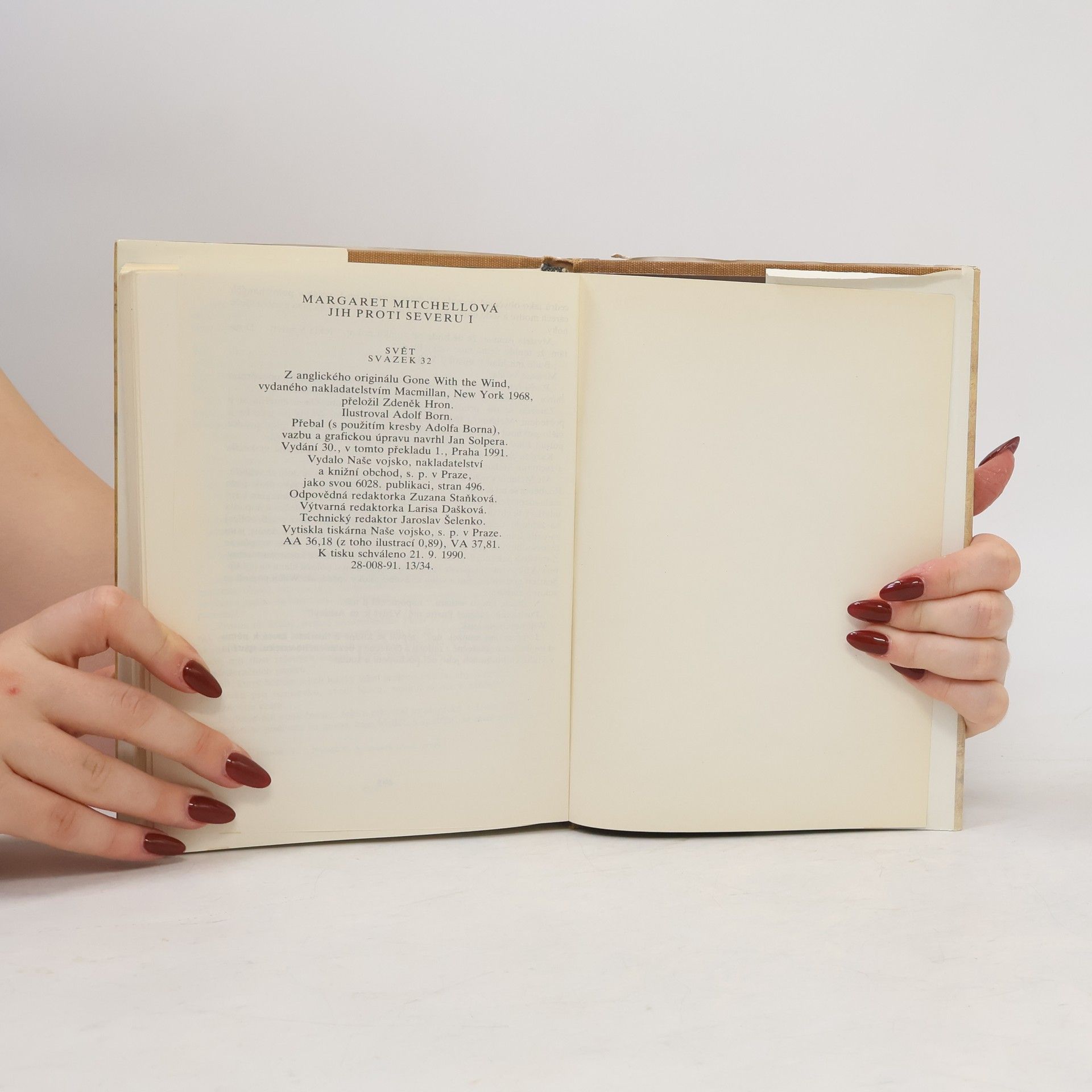Margaret Mitchell Jih proti Severu I.