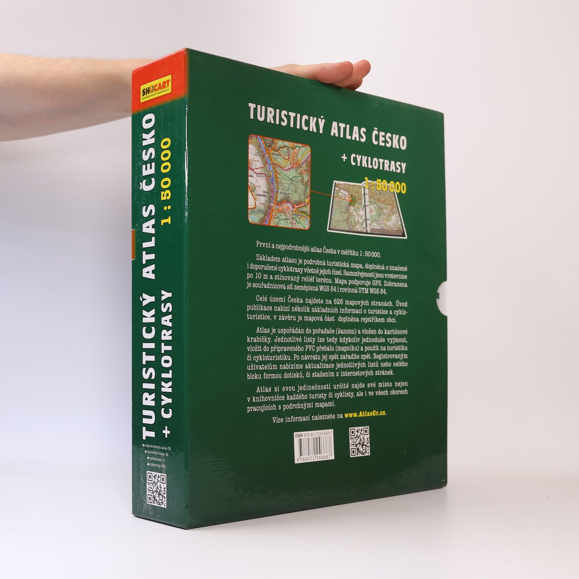 Collectif d'auteurs Turistický atlas Česko + cyklotrasy : 1:50 000