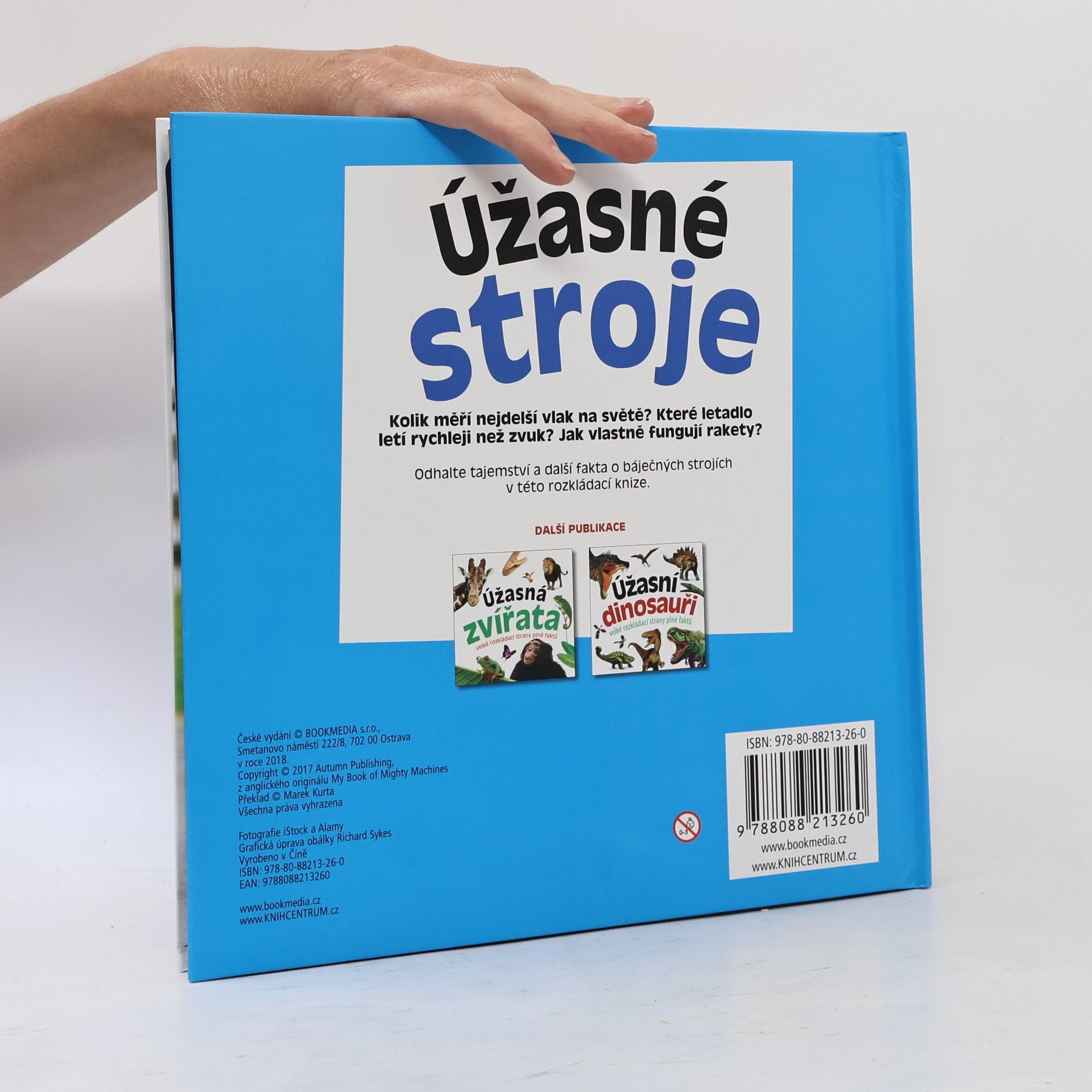 Marek Kurta Úžasné stroje: Velké rozkládací strany plné faktů