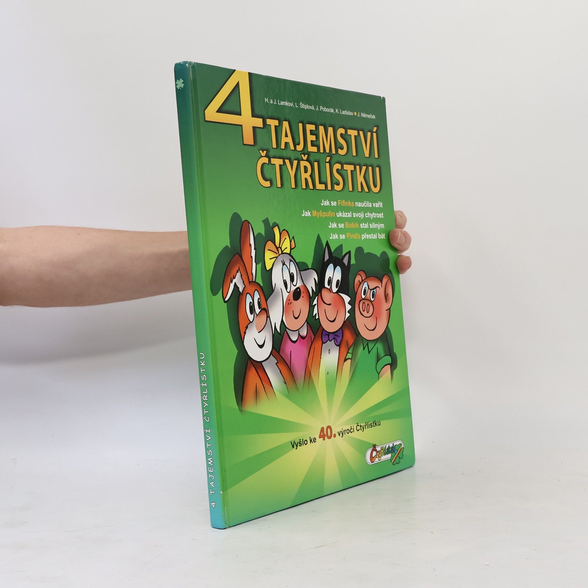 Ljuba Štíplová 4 tajemství Čtyřlístku
