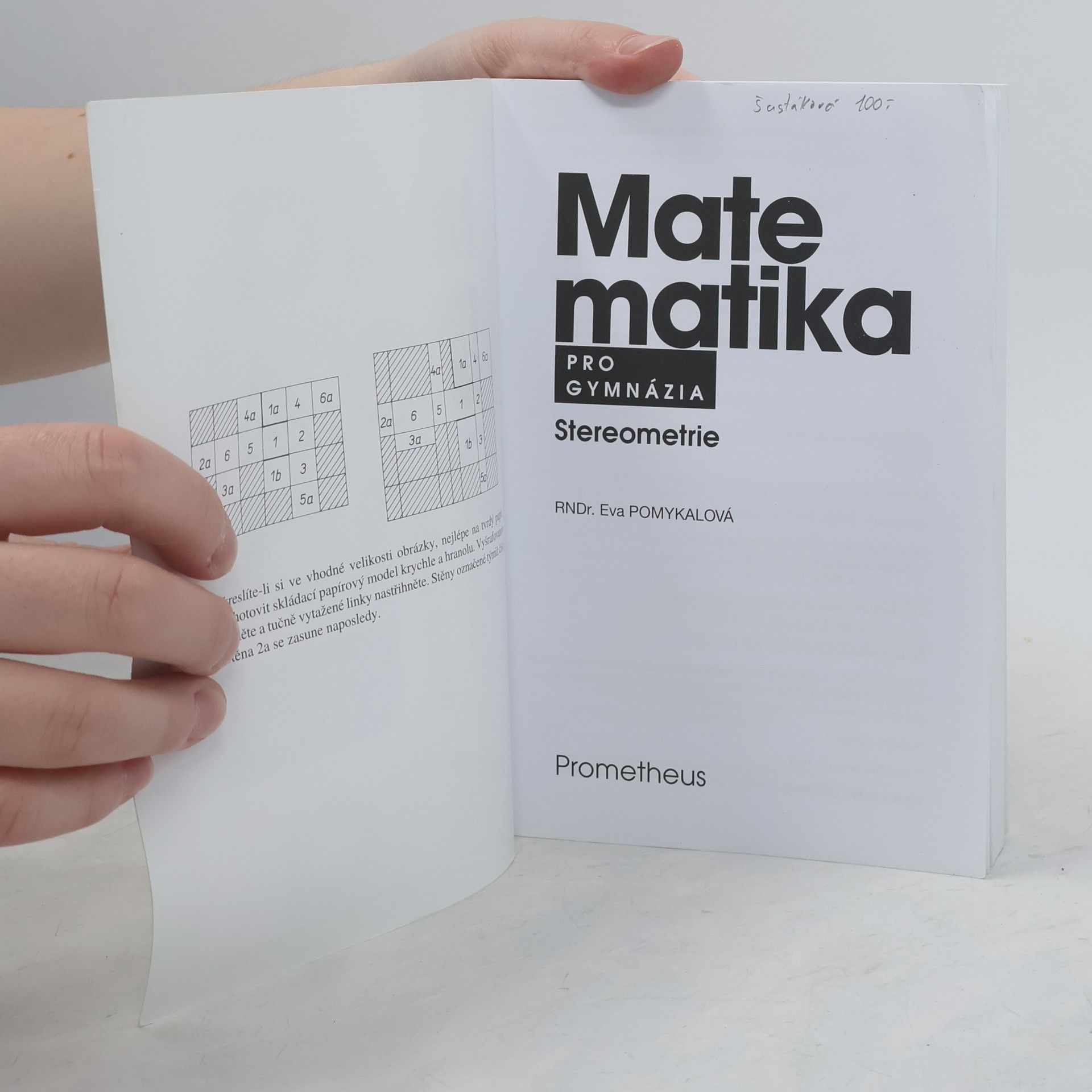 Eva Pomykalová Matematika pro gymnázia. Stereometrie