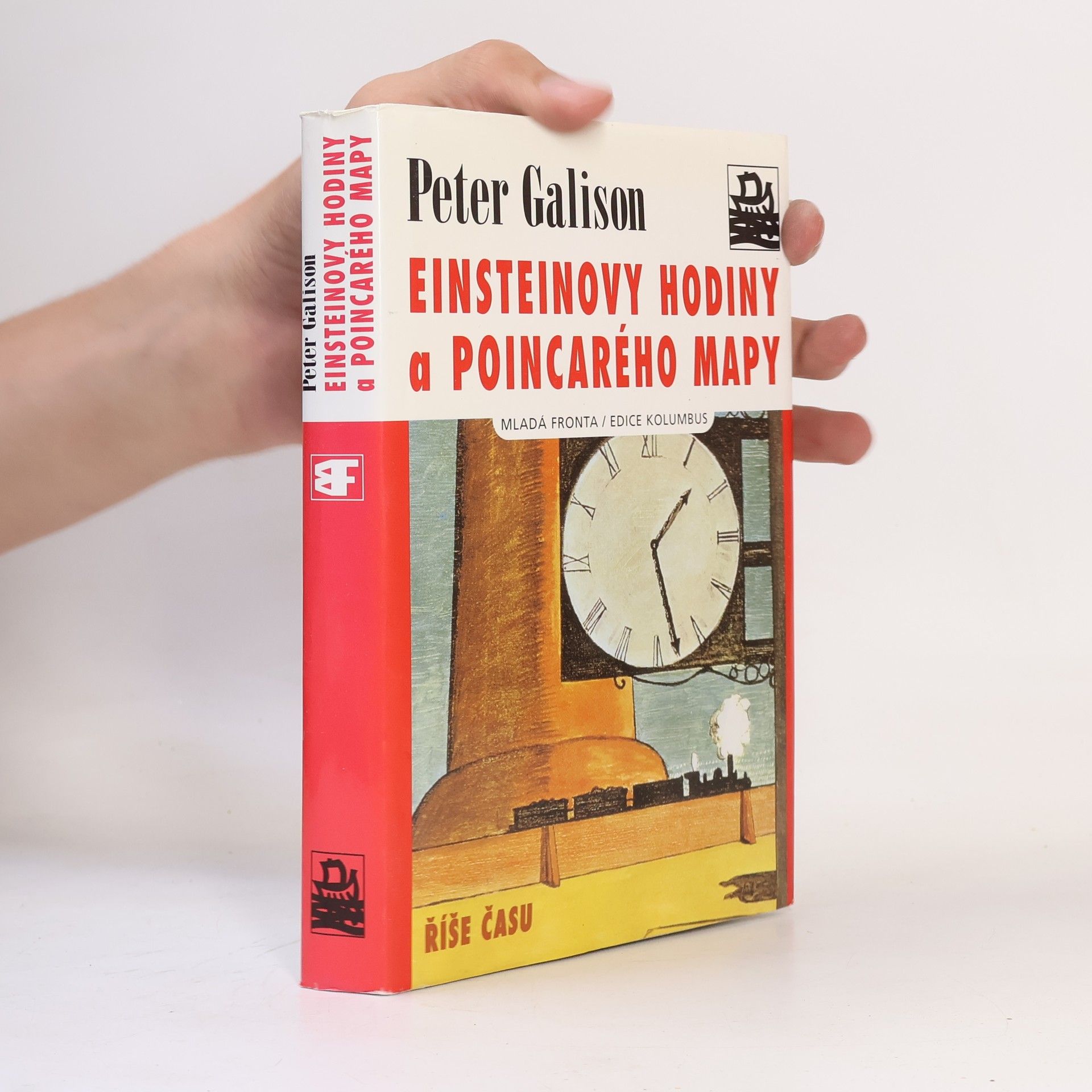 Peter Galison Einsteinovy hodiny a Poincarého mapy. Říše času
