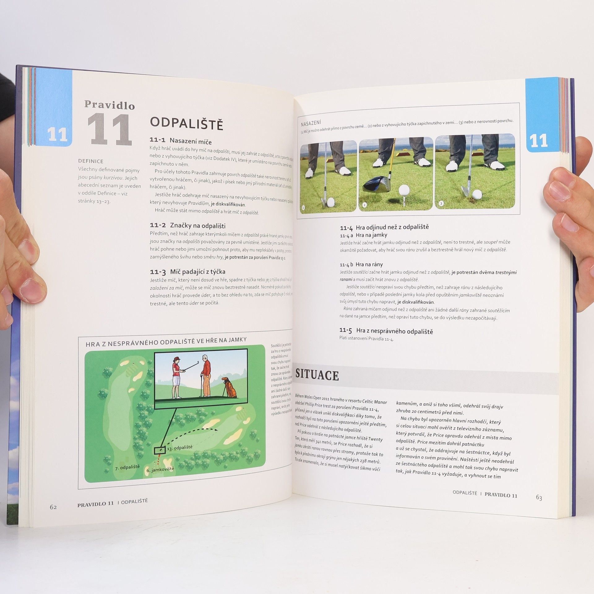 Various authors Ilustrovaná pravidla golfu
