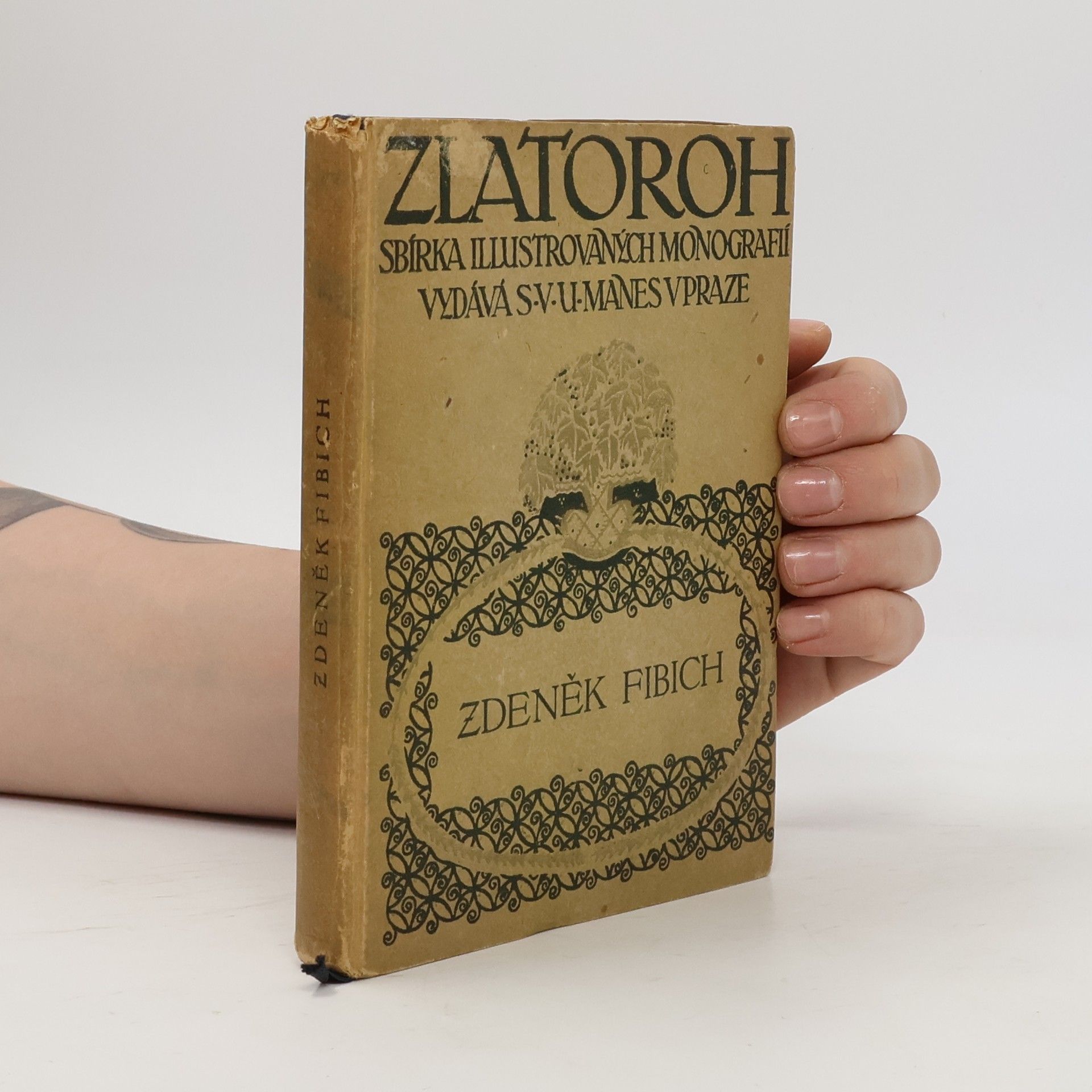 Max Švabinský Zlatoroh. Sbírka illustrovaných monografií. Miroslav Tyrš