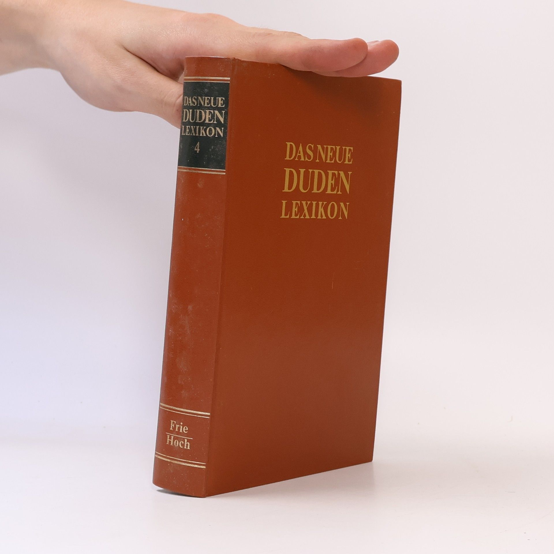 Kolektiv autorů Das neue Duden-Lexikon 4