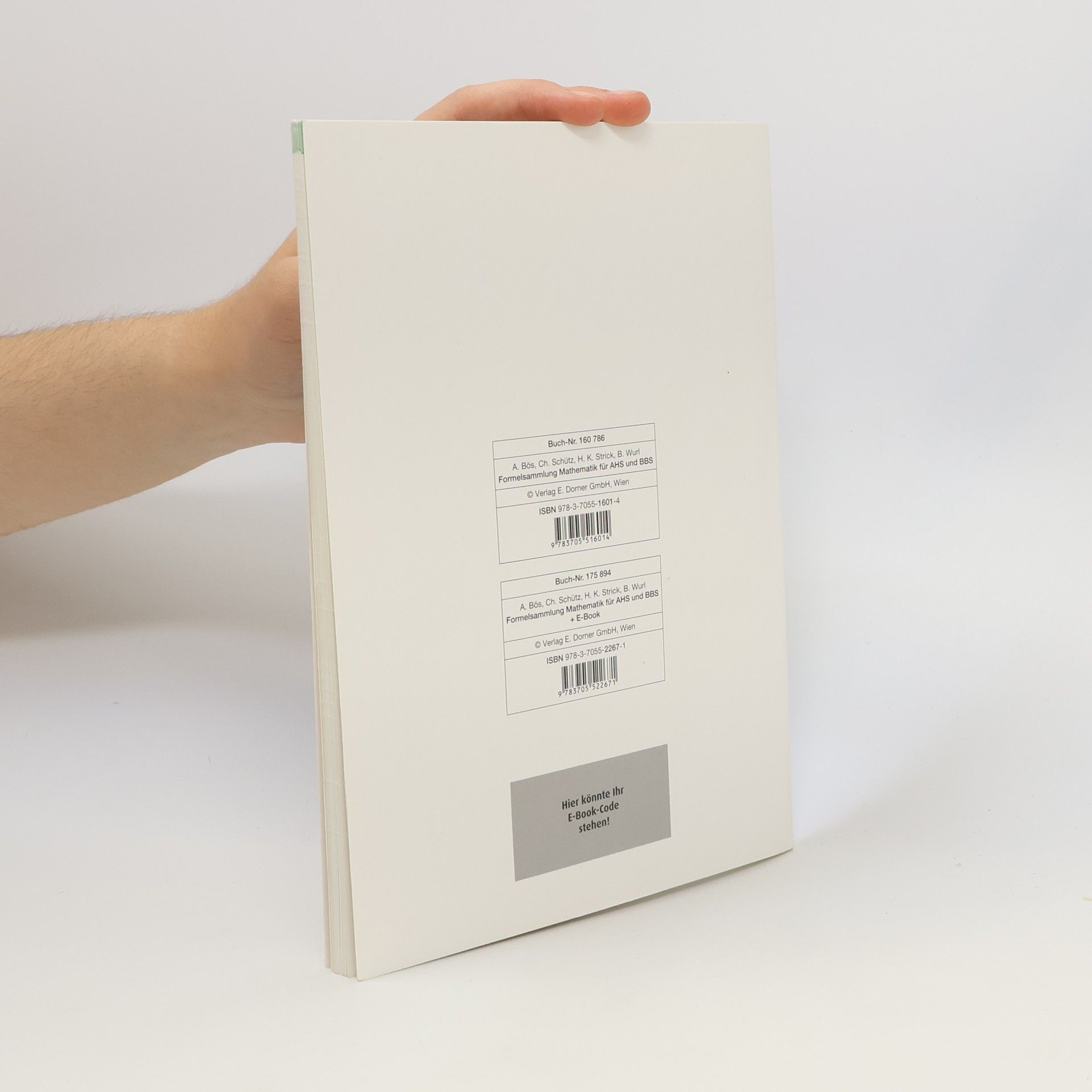 Autorenkollektiv Formelsammlung Mathematik für AHS und BHS