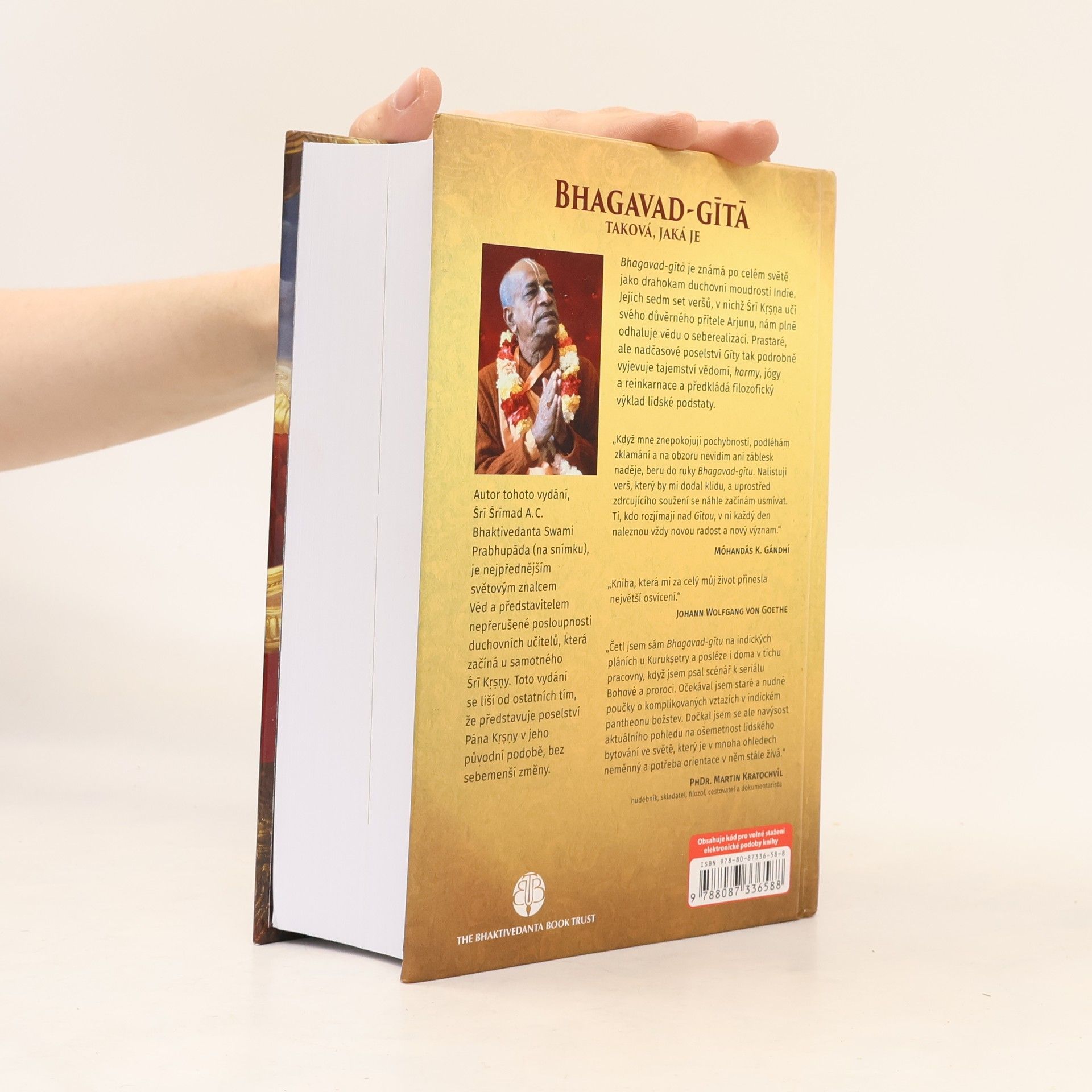 Šrí Šrímad A. Č. Bhaktivédanta Swami Prabhupáda Bhagavad-gítá taková, jaká je