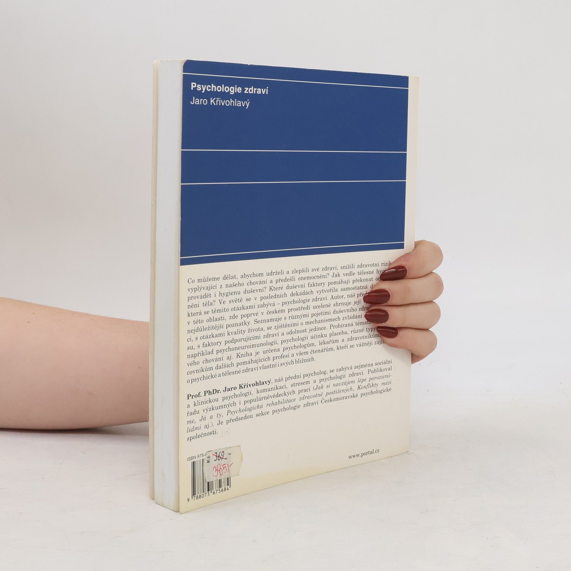 Jaro Křivohlavý Psychologie zdraví