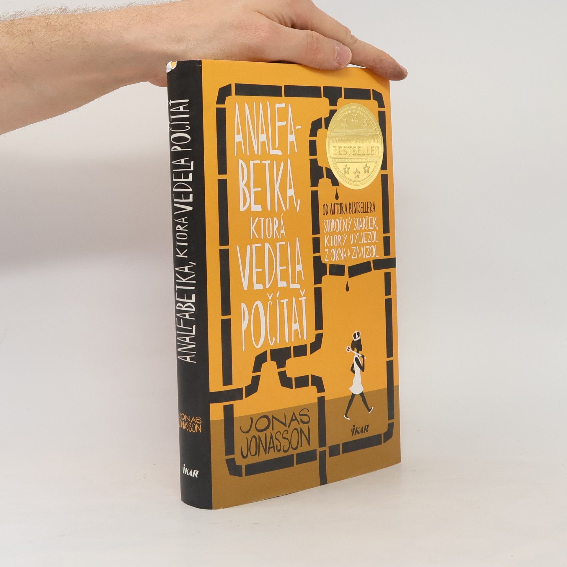 Jonas Jonasson Analfabetka, ktorá vedela počítať
