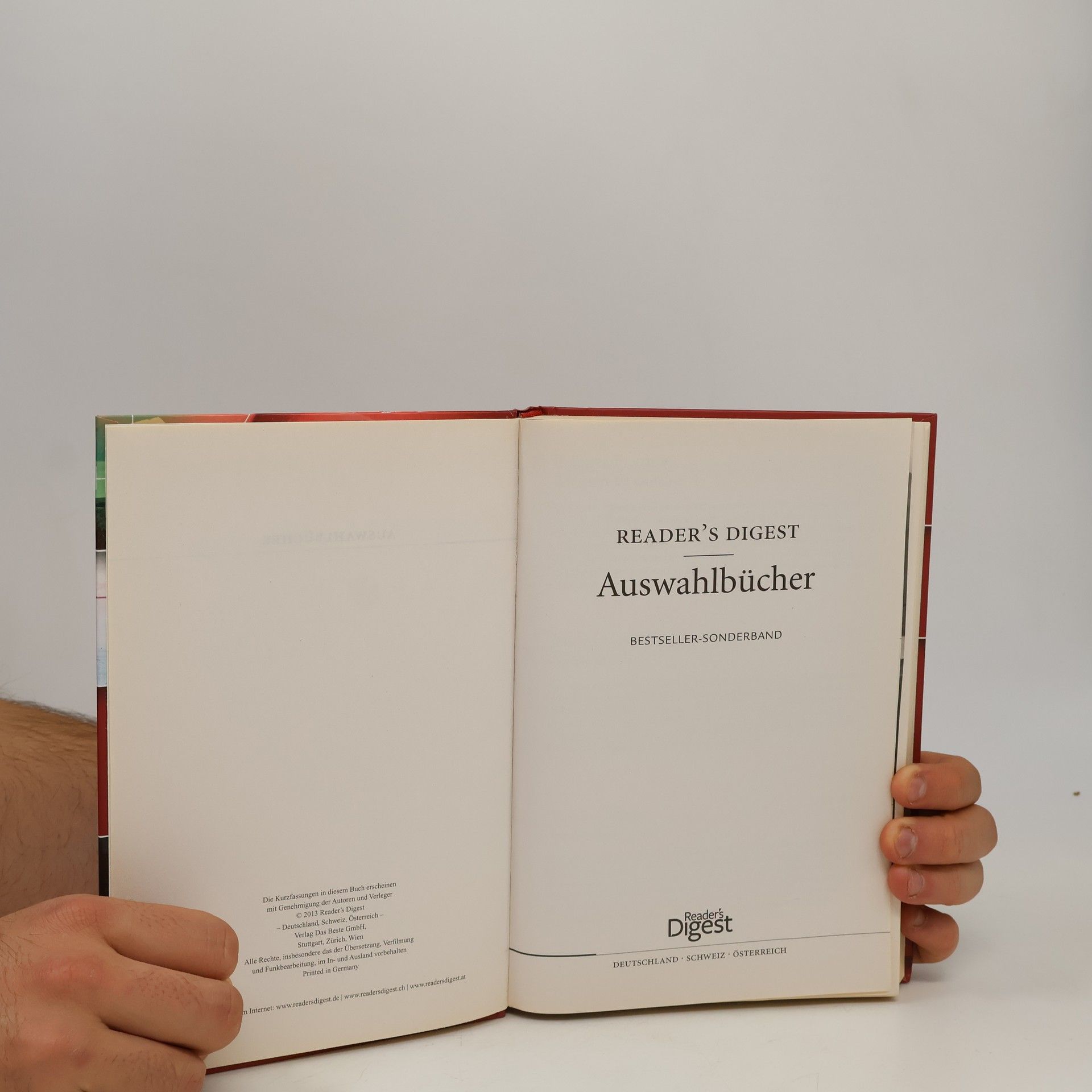 Joseph Finder Reader's Digest Auswahlbücher. Niemand wird entrinnen. Du bist nie allein. Das Gemälde