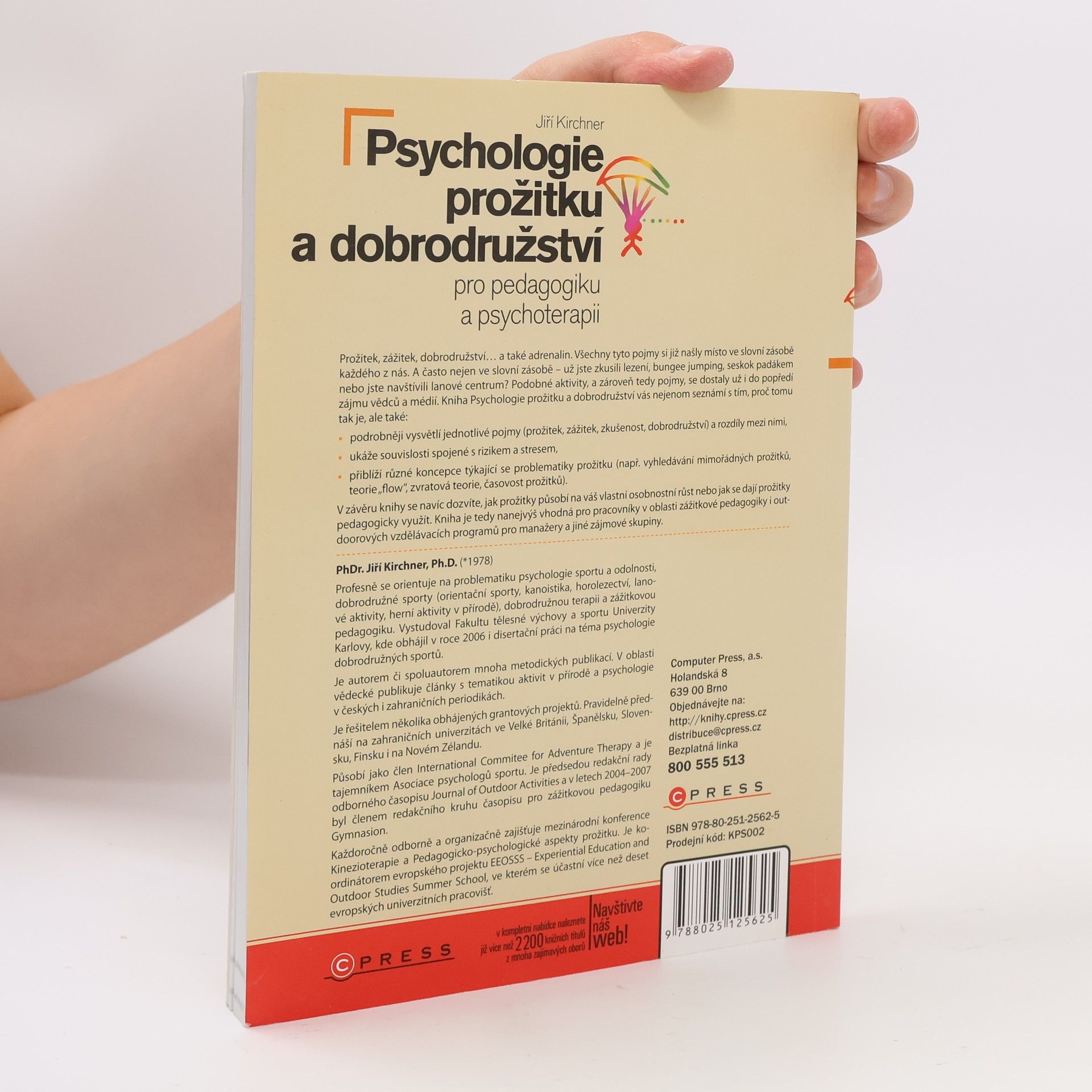Jiří Kirchner Psychologie prožitku a dobrodružství