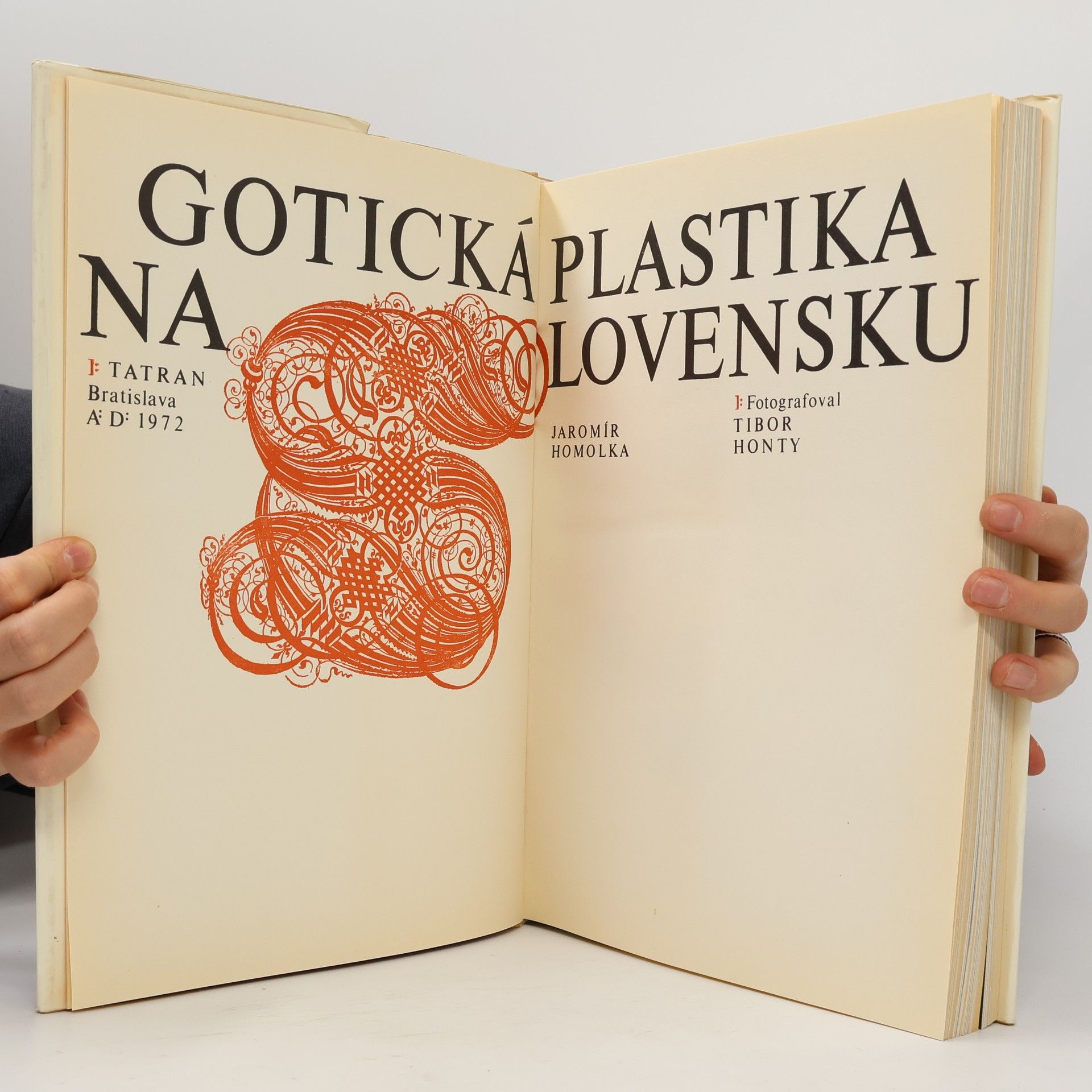 Jaromír Homolka Gotická plastika na Slovensku