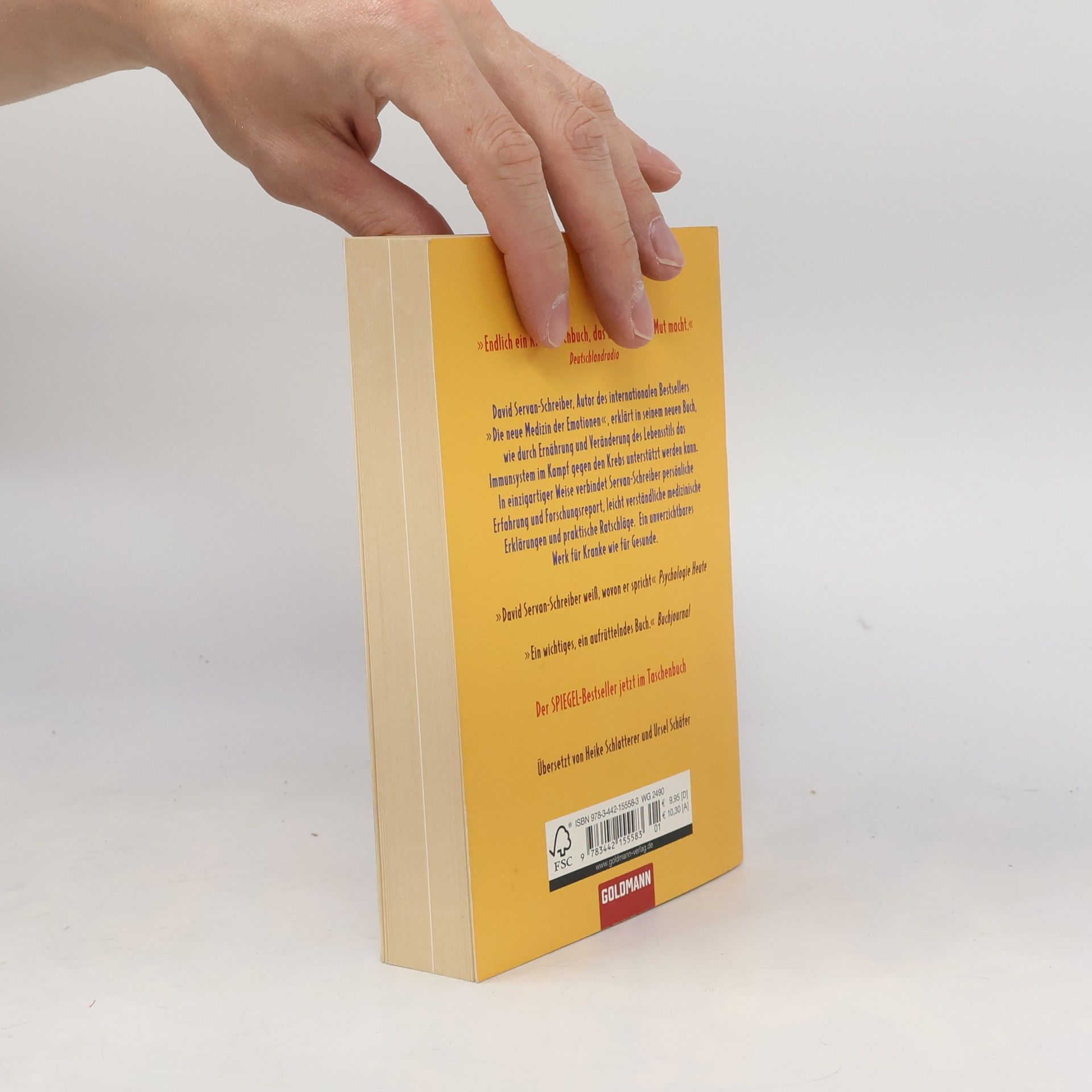 David Servan Schreiber Das Antikrebs-Buch