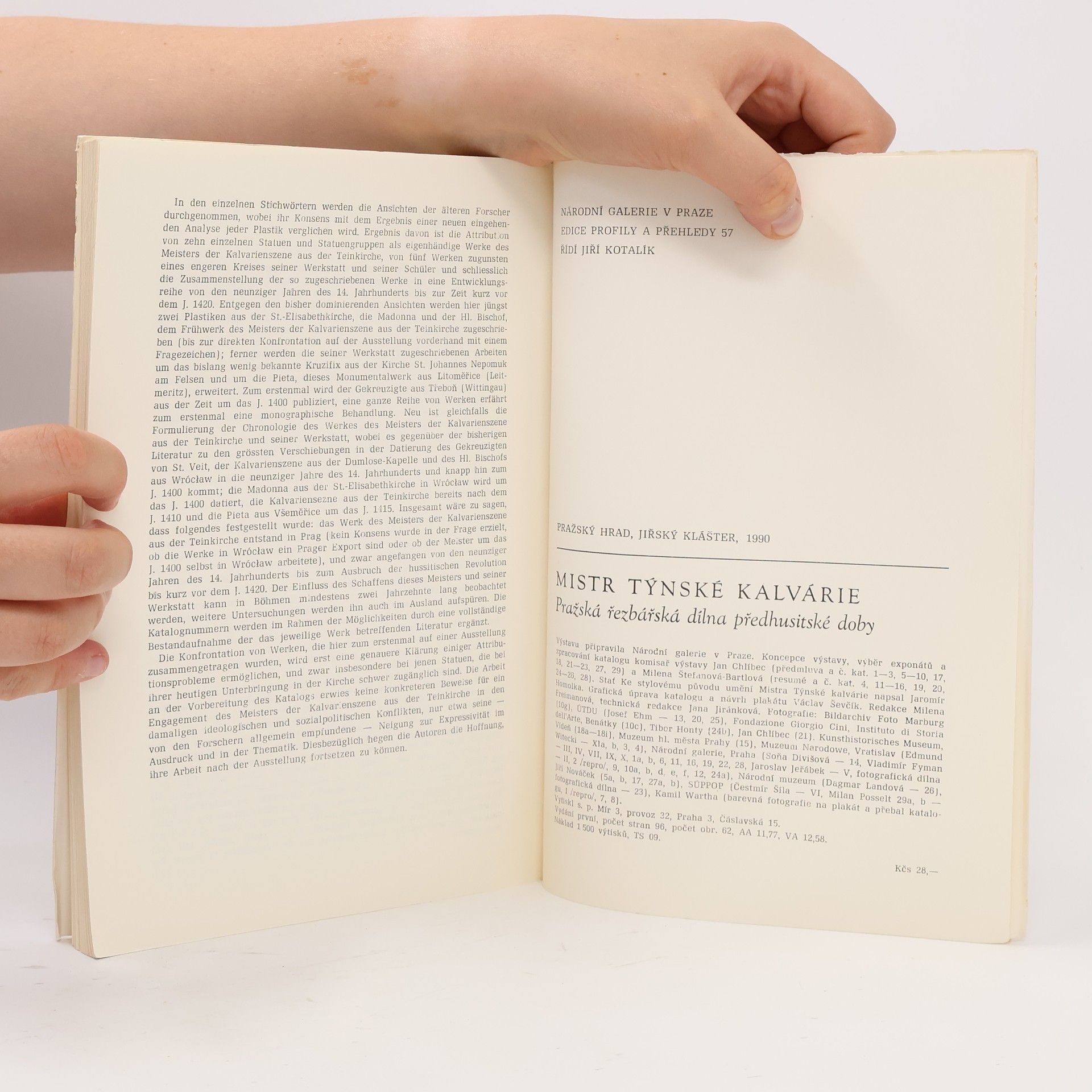 Various authors Mistr Týnské kalvárie: Pražská řezbářská dílna předhusitské doby