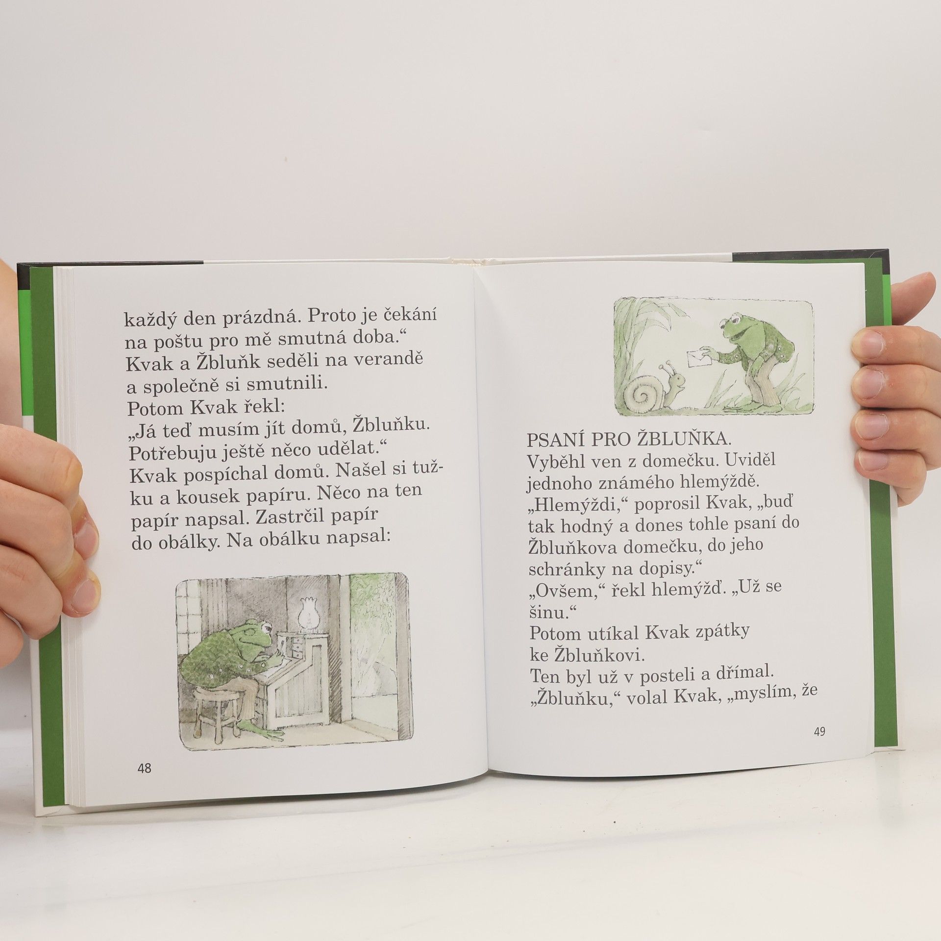 Arnold Lobel Kvak a Žbluňk jsou kamarádi