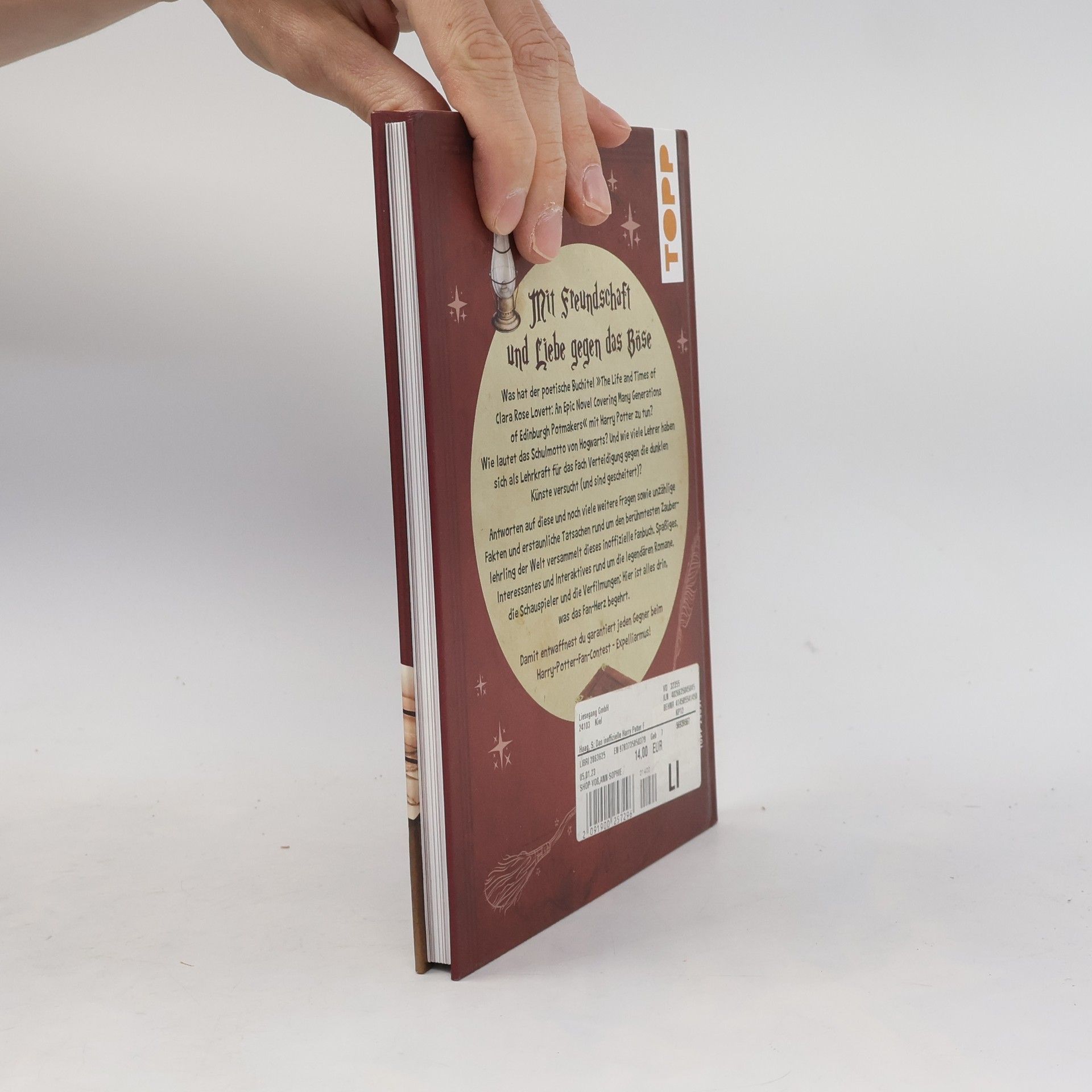 Sophie Haag Das inoffizielle Harry Potter Fan-Buch