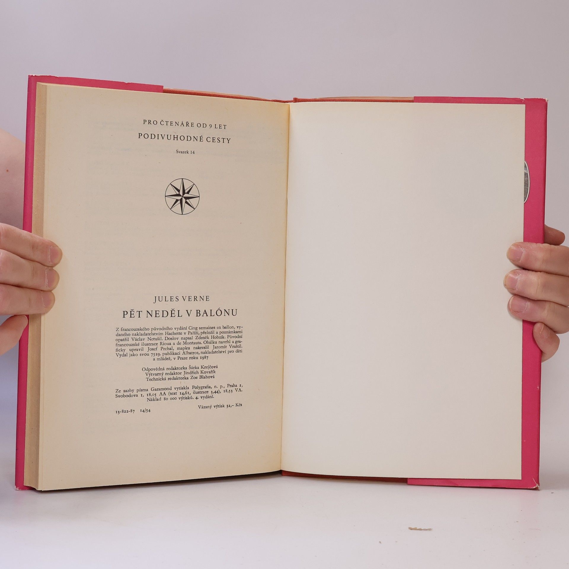 Jules Verne Pět neděl v balónu