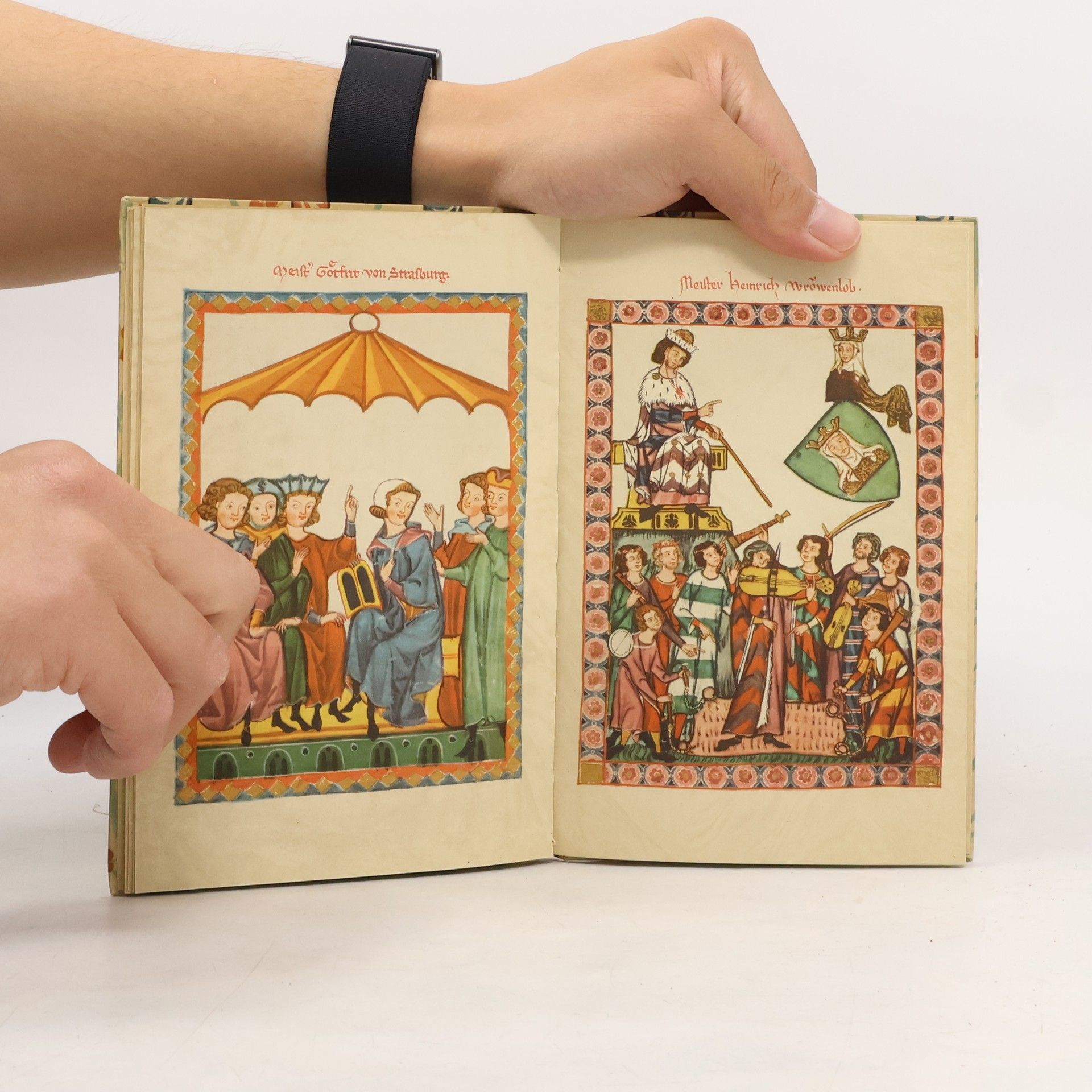 Naumann Hans Die Minnesinger in Bildern der Manessischen Handschrift