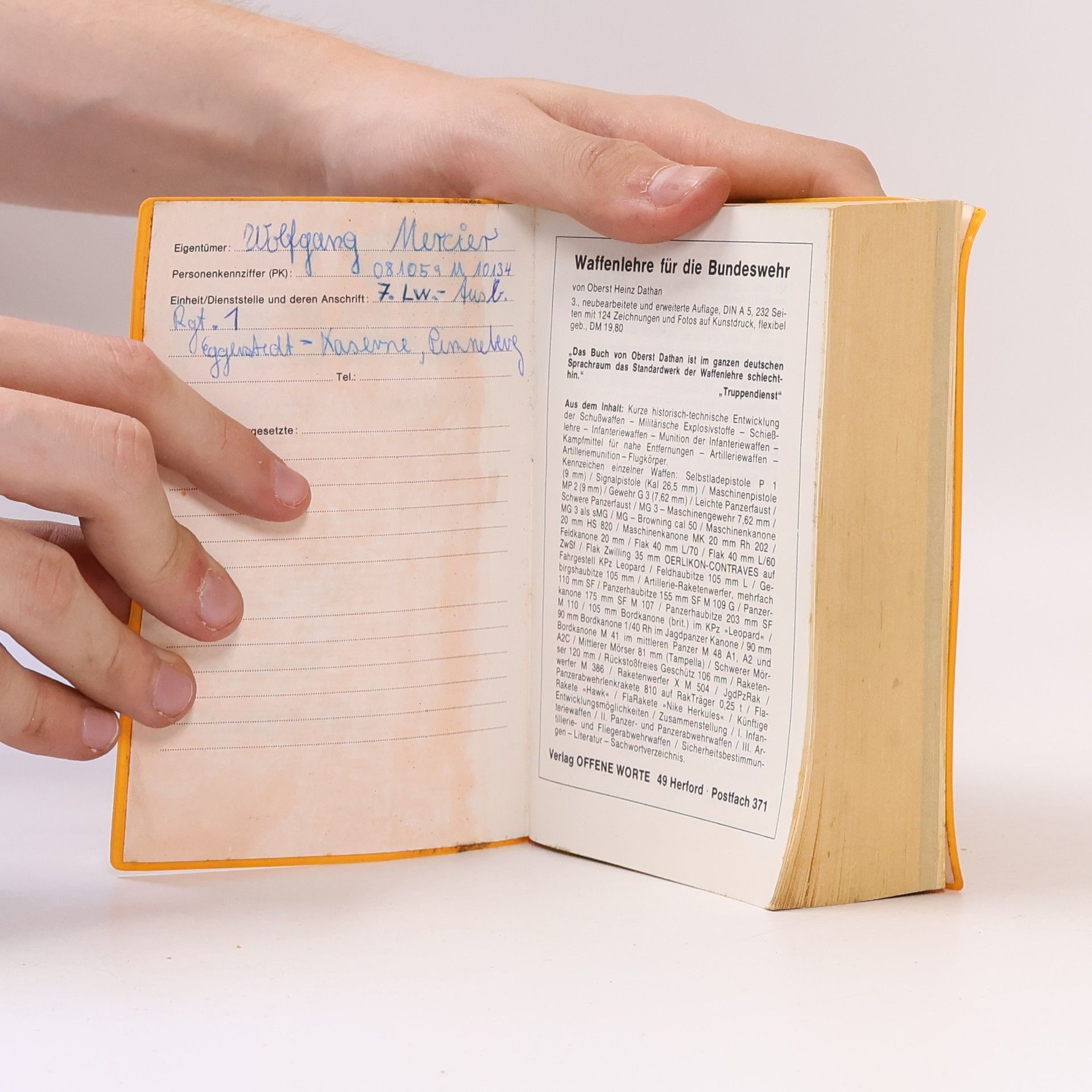 Der Reibert Handbuch für den Soldaten Ausgabe Luftwaffe 1976/77