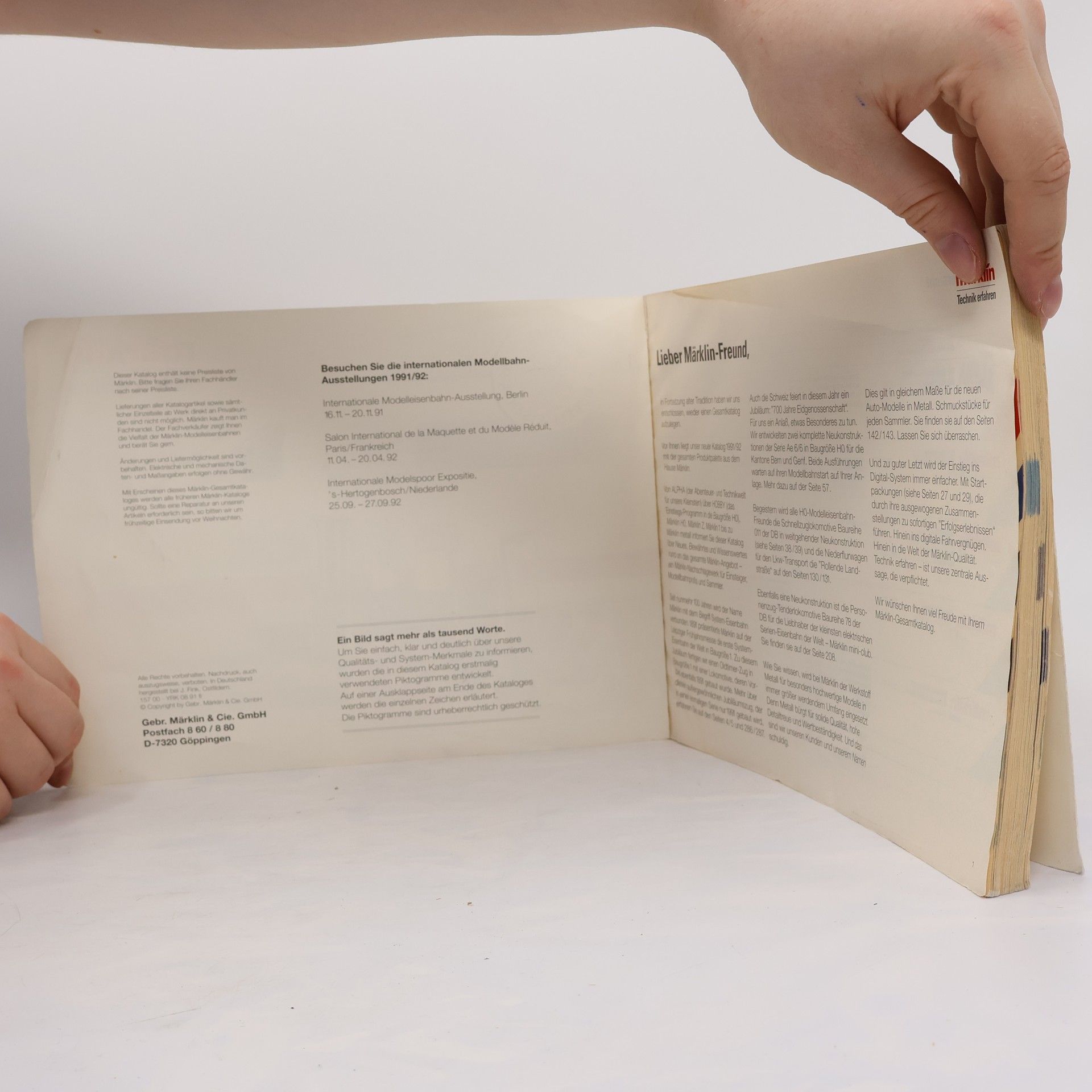 Autorenkollektiv Märklin. Gesamtprogramm 1991/92