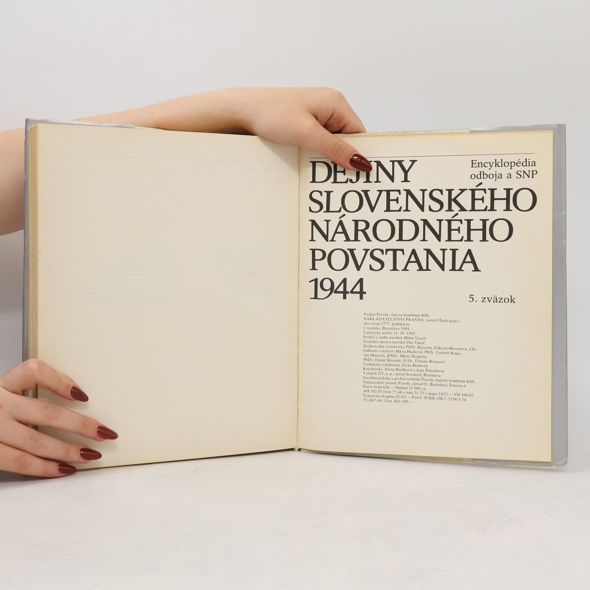 Kolektiv autorů Dejiny Slovenského národněho povstania 1944, 5. díl