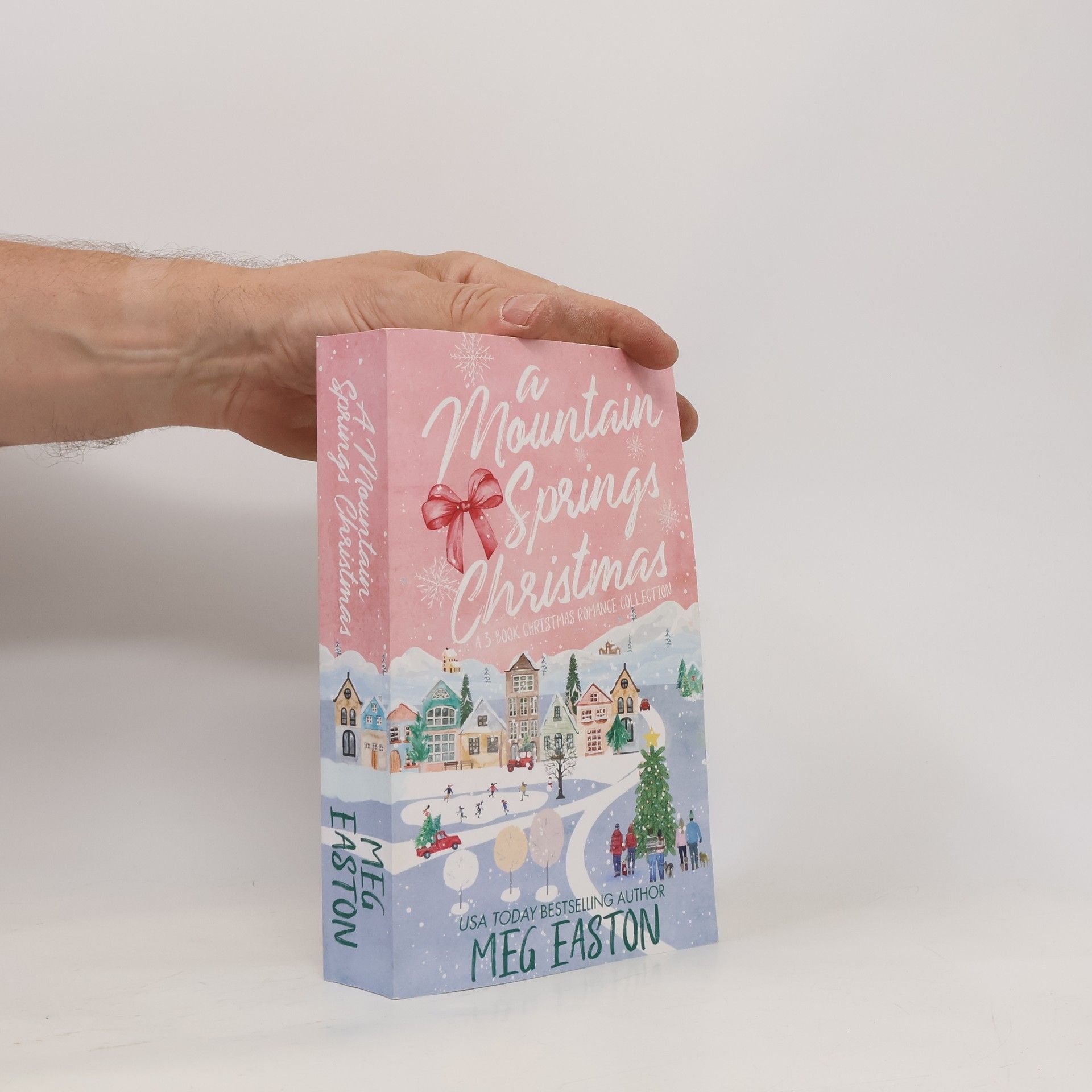 Meg Easton A Mountain Springs Christmas: A 3-Book Christmas Romance Collection