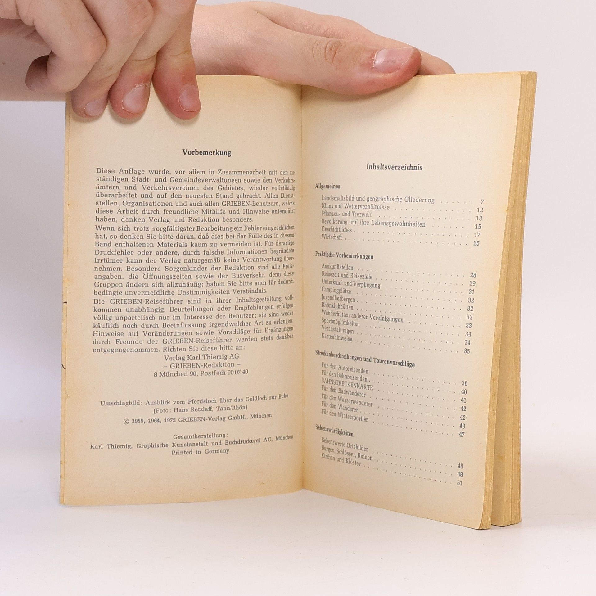 Various authors Grieben. Rhön und Hassberge