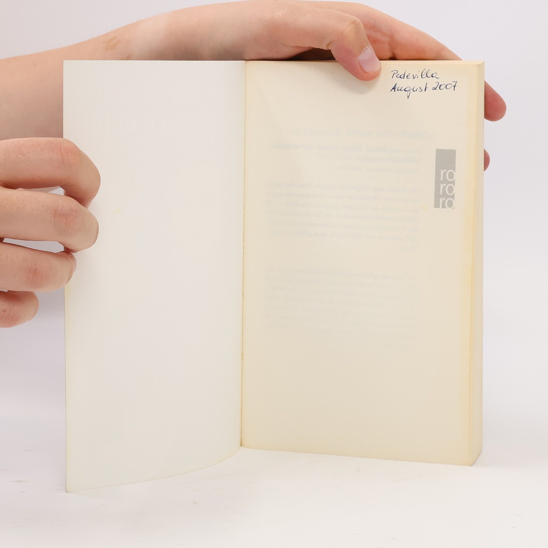 Siri Hustvedt Was ich liebte