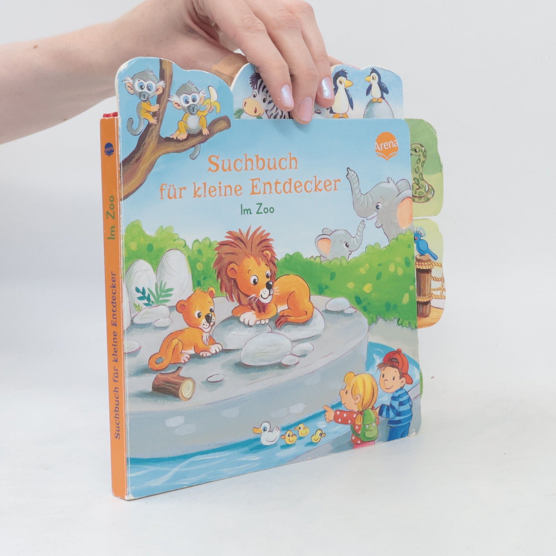 Suchbuch für kleine Entdecker - im Zoo