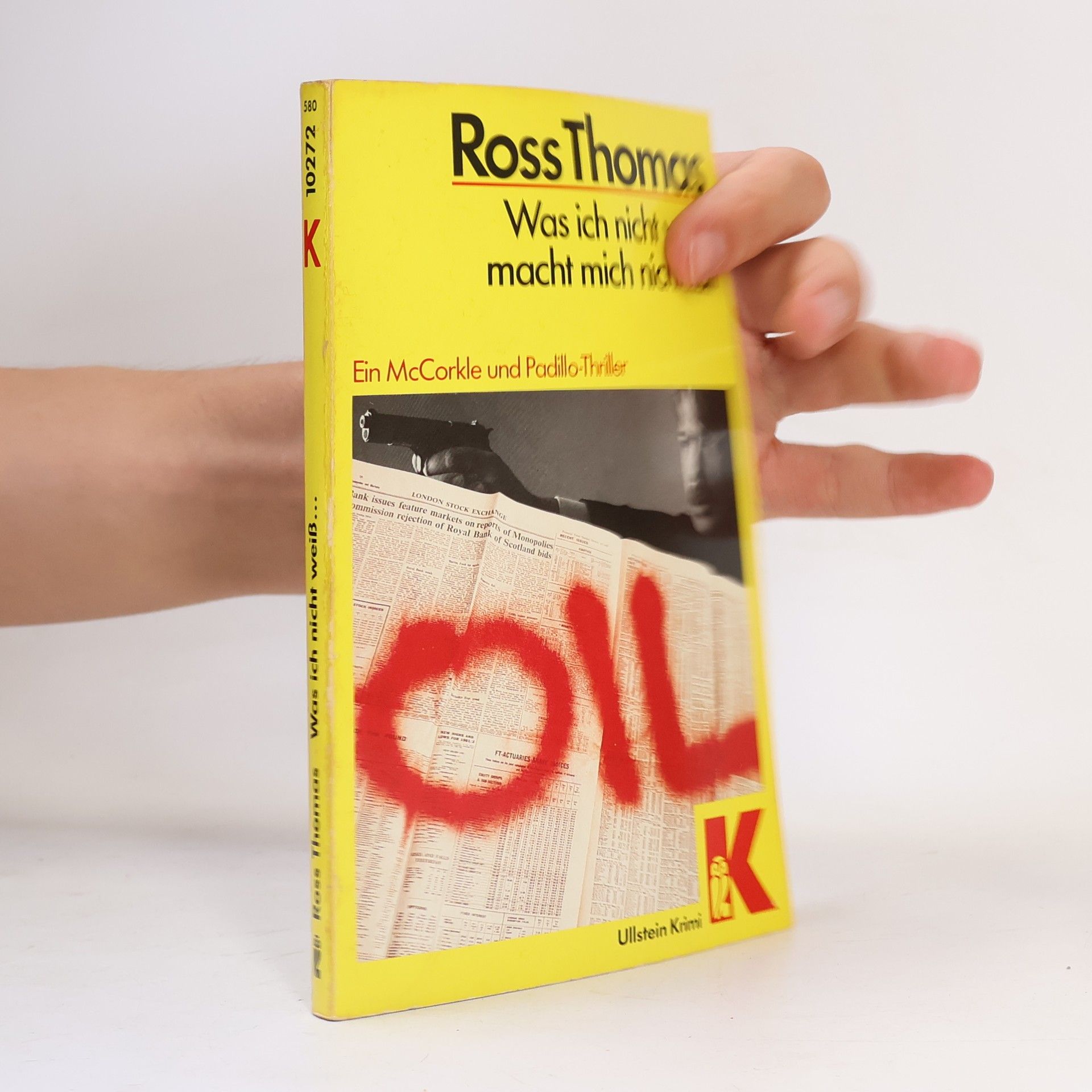 Ross Thomas Was ich nicht weiß, macht mich nicht kalt