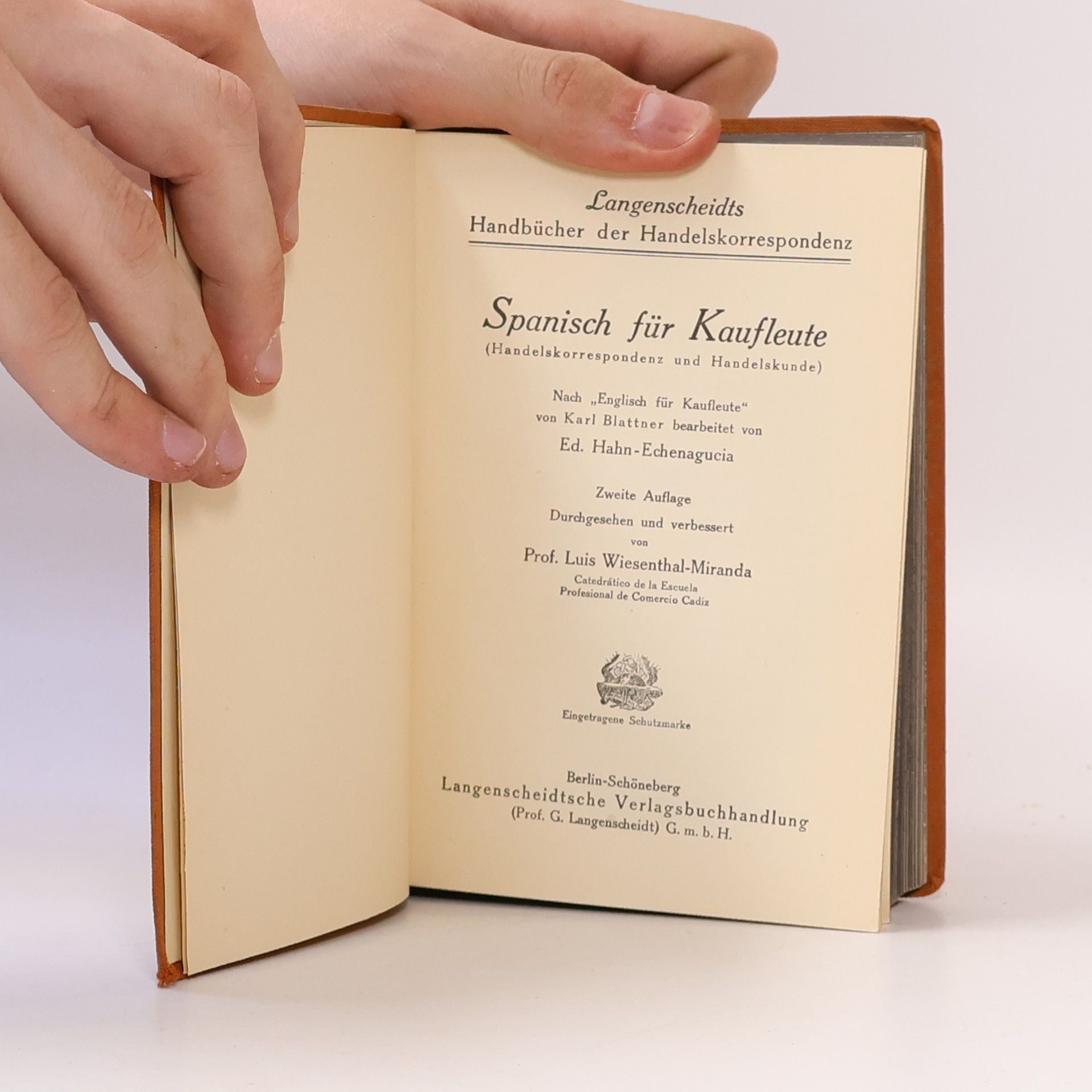 Karl Blattner Langenscheidts Handbücher der Handelskorrespondenz. Englisch für Kaufleute