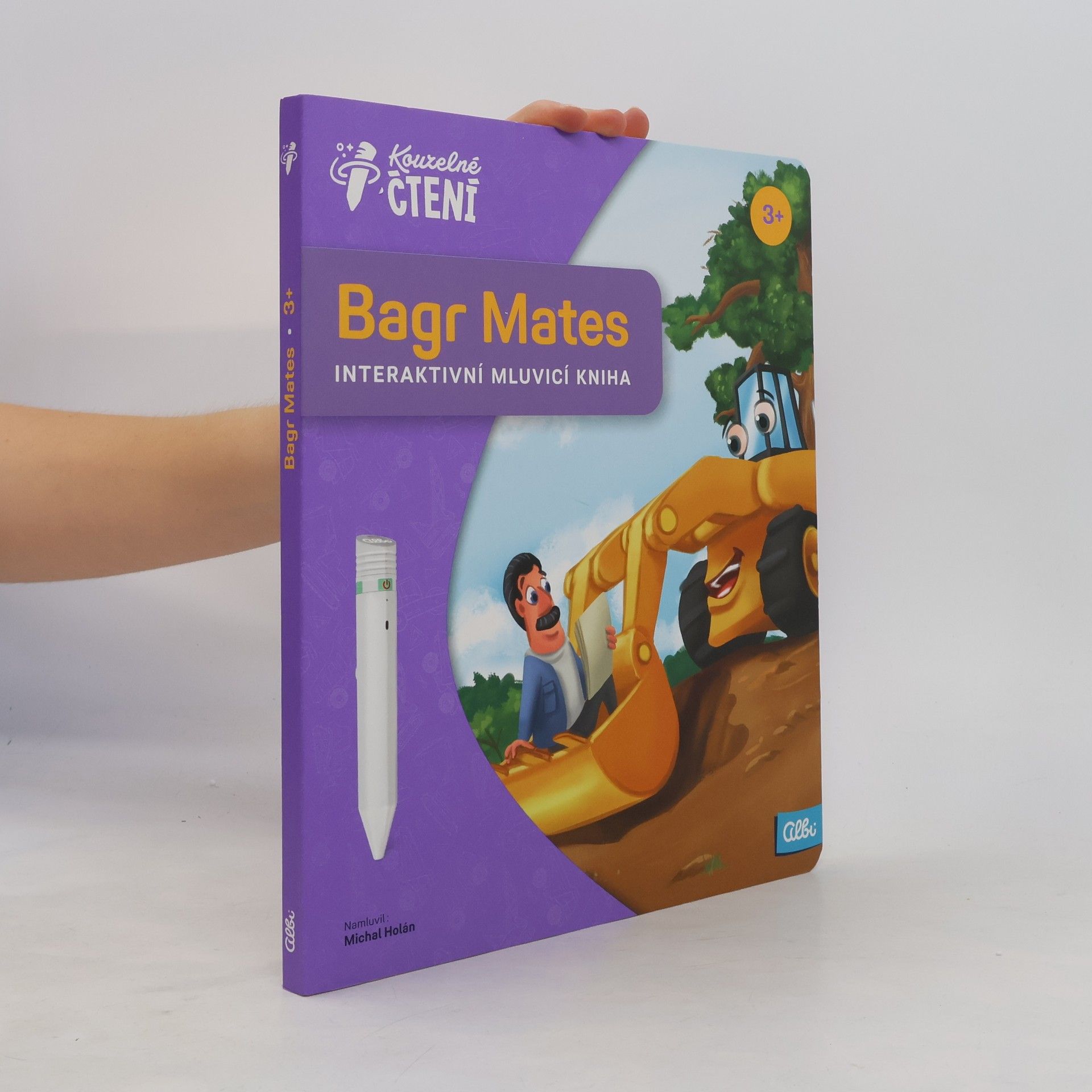 Marcel Králik Bagr Mates. Interaktivní mluvicí kniha