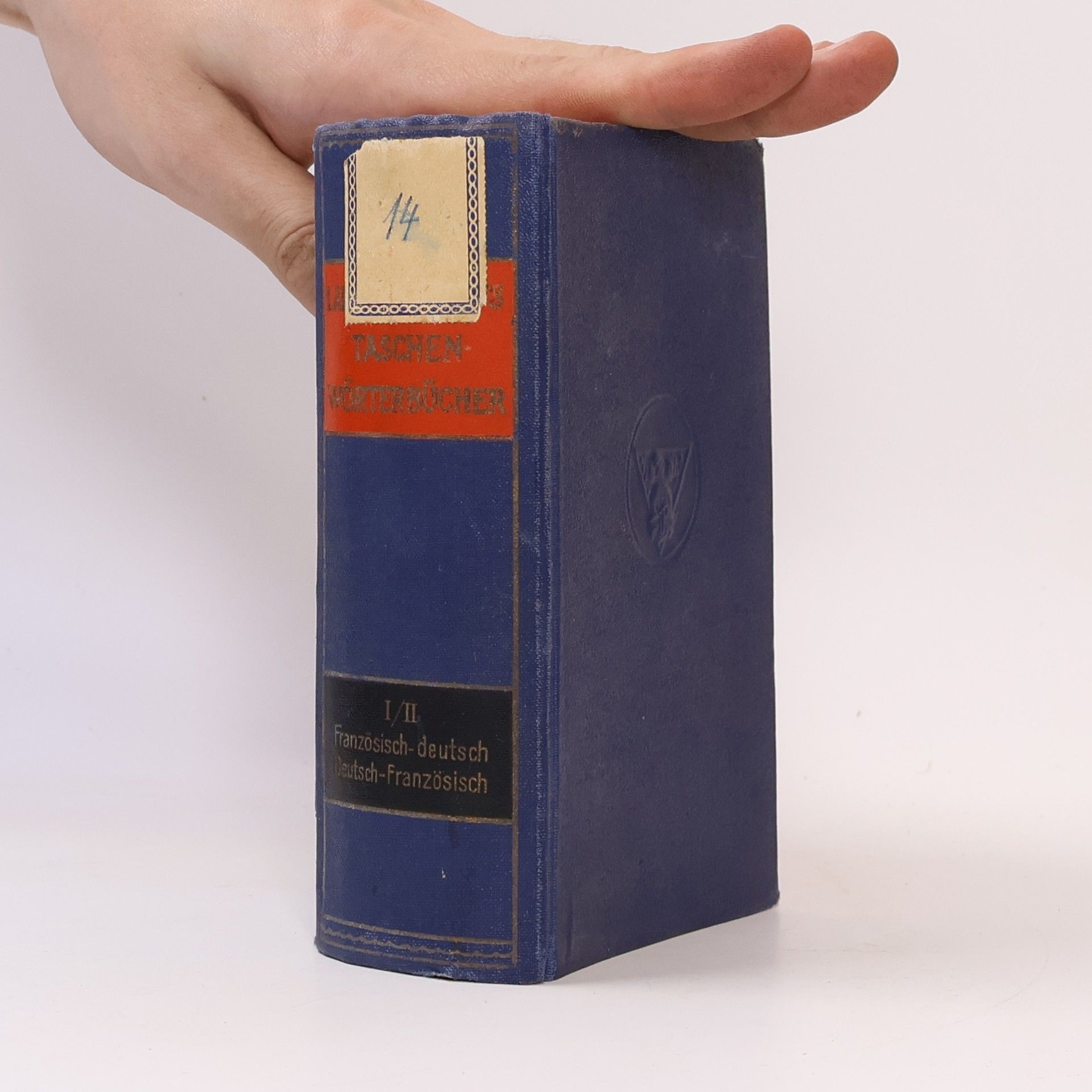 Langenscheidts Taschenwörterbuch I-II. Französisch-Deutsch. Deutsch-Französisch