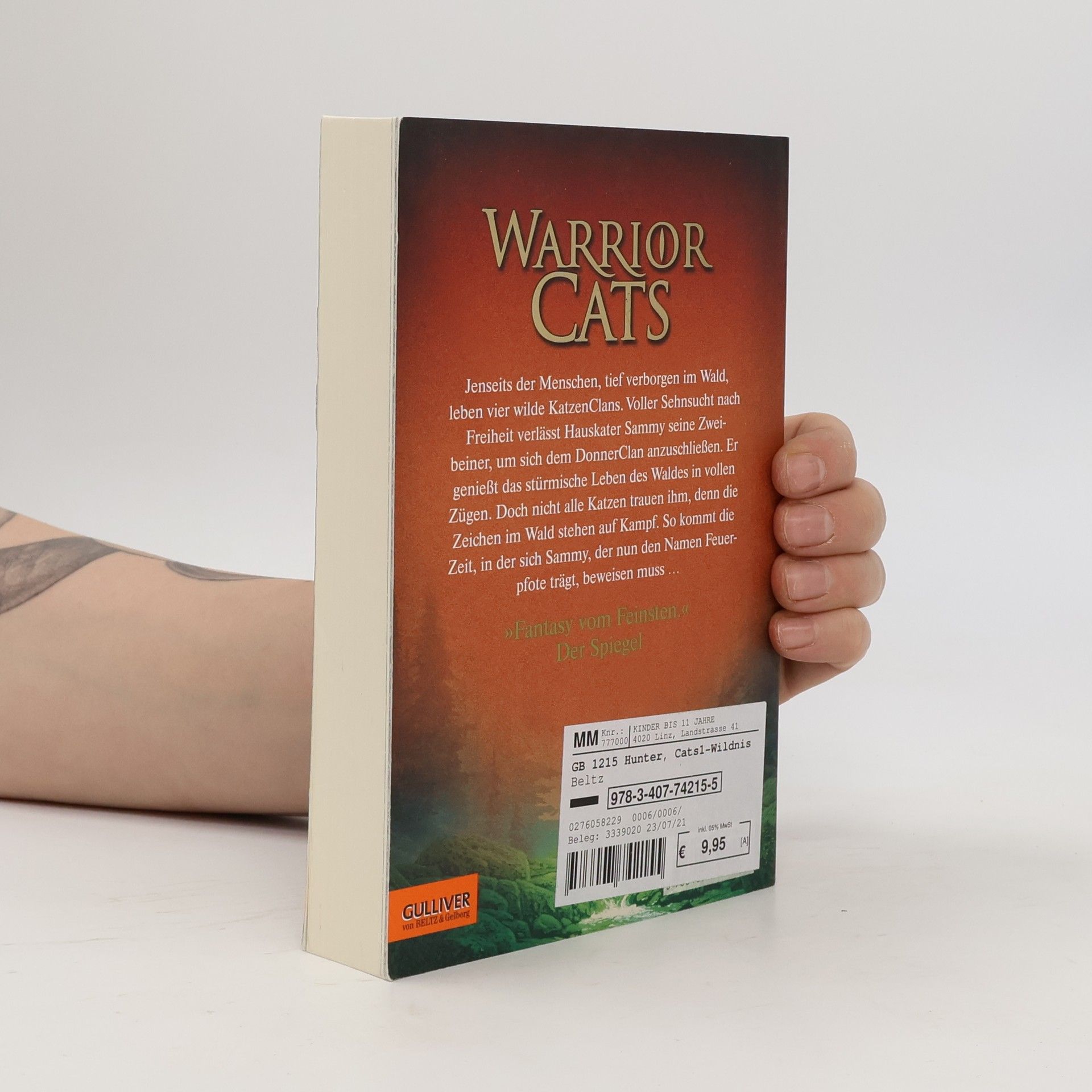 Erin Hunter Warrior Cats. In die Wildnis