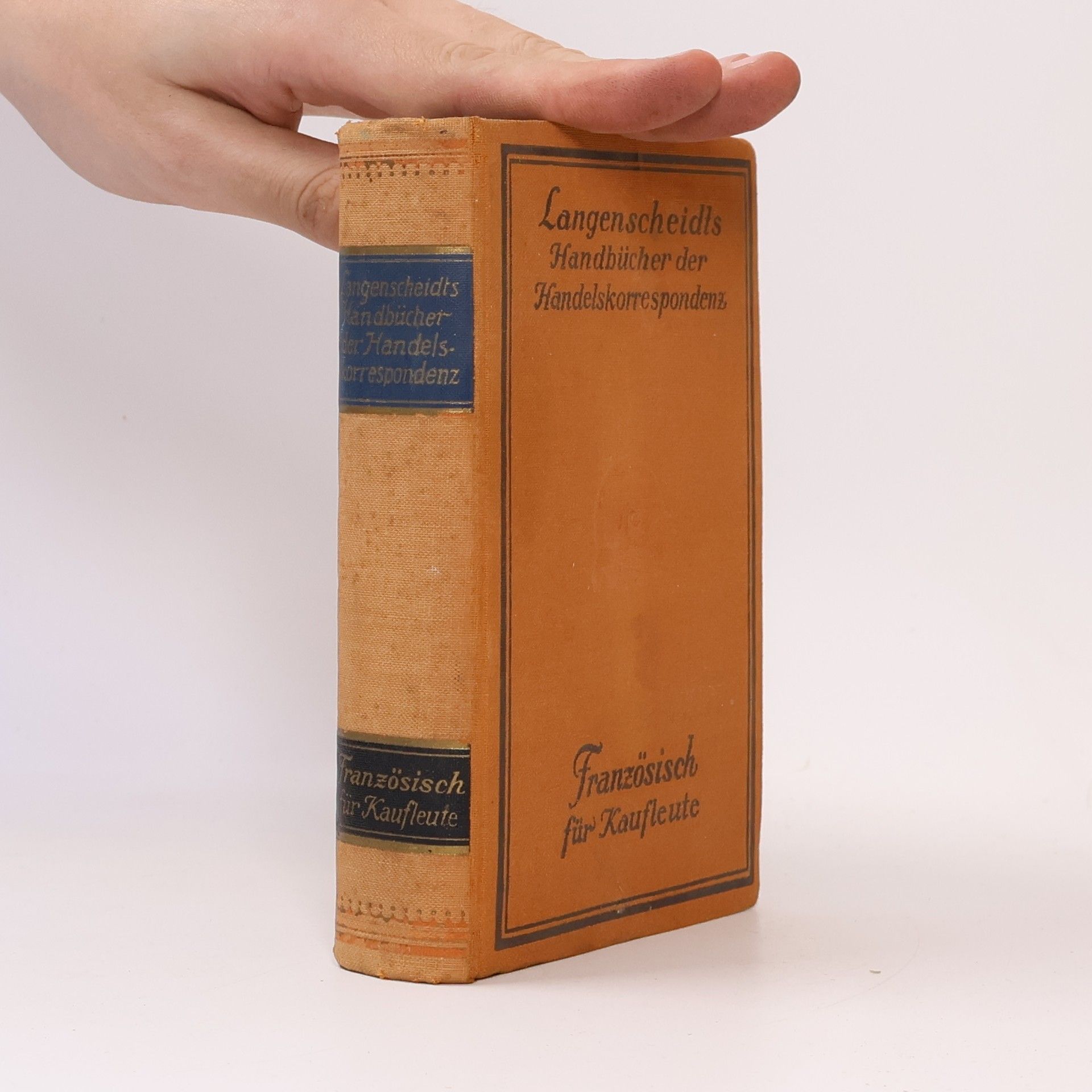 Karl Blattner Langenscheidts Handbücher der Handelskorrespondenz