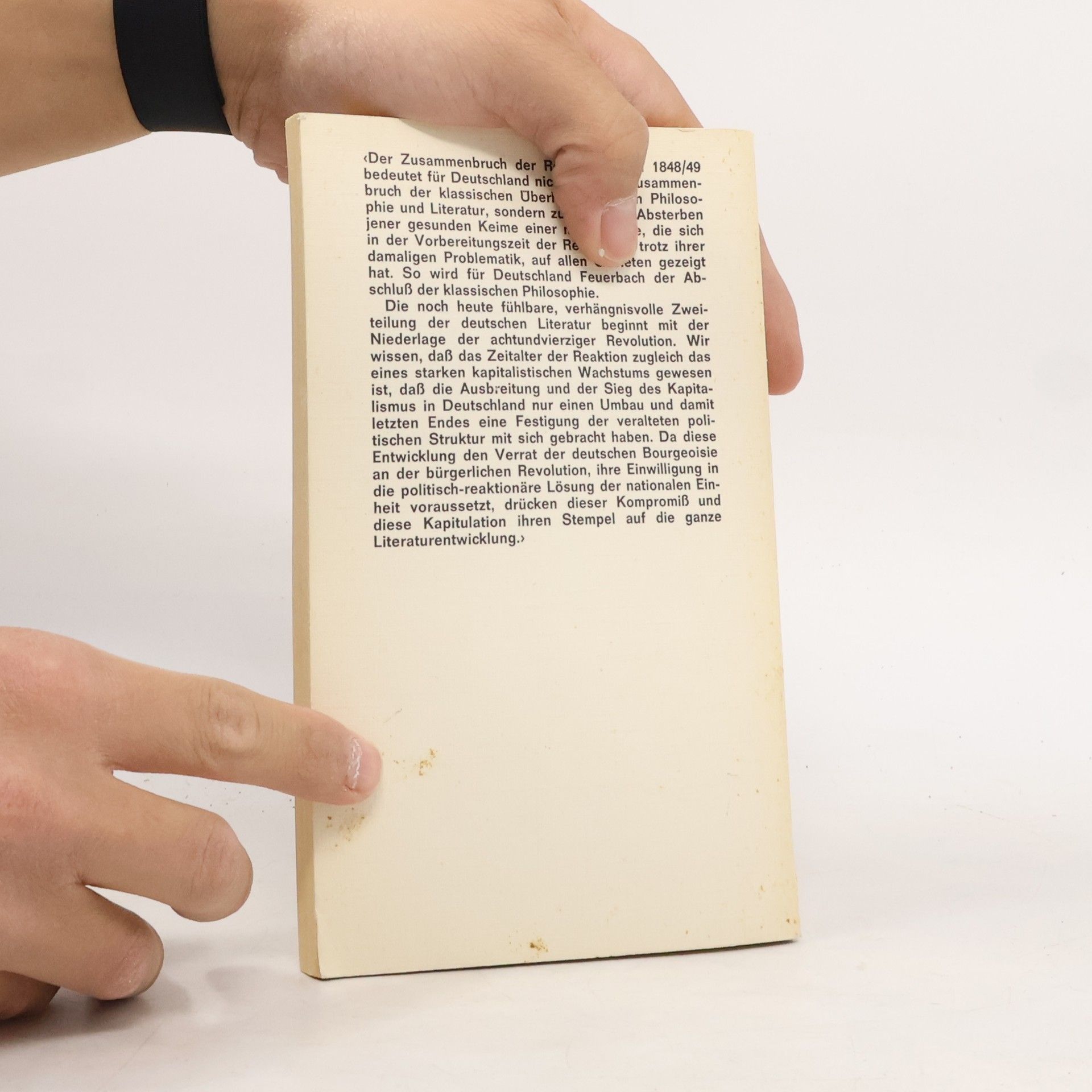 Georg Lukács Die Grablegung des alten Deutschland. Essays zur deutschen Literatur des 19. Jahrhunderts.
