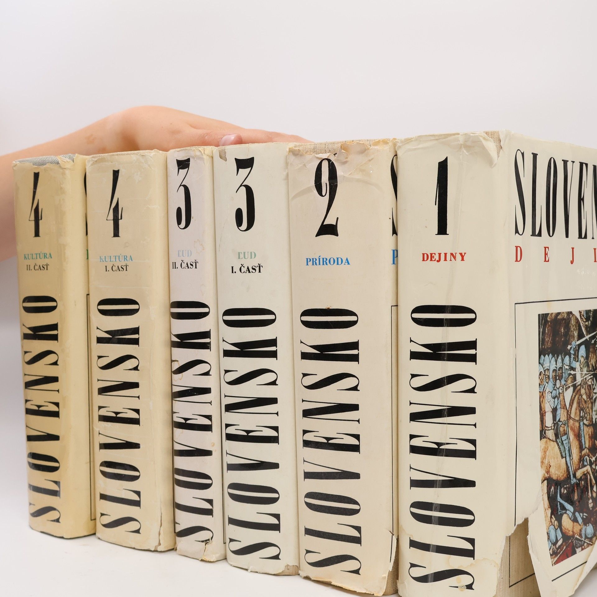 Auteurscollectief Slovensko. Dejiny. Príroda. Ľud I.-II. část. Kultúra I.-II. část.
