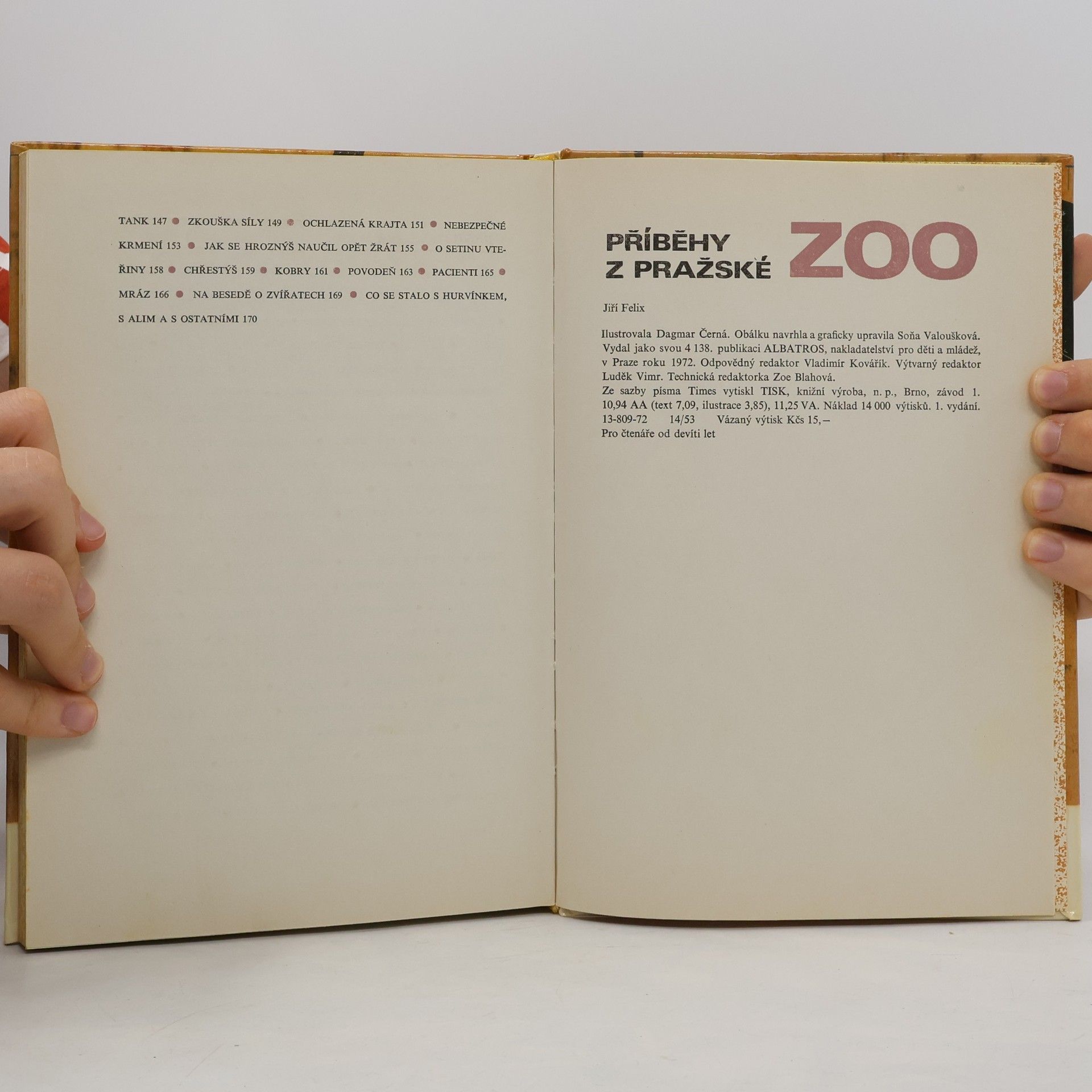 Jiří Felix Příběhy z pražské Zoo